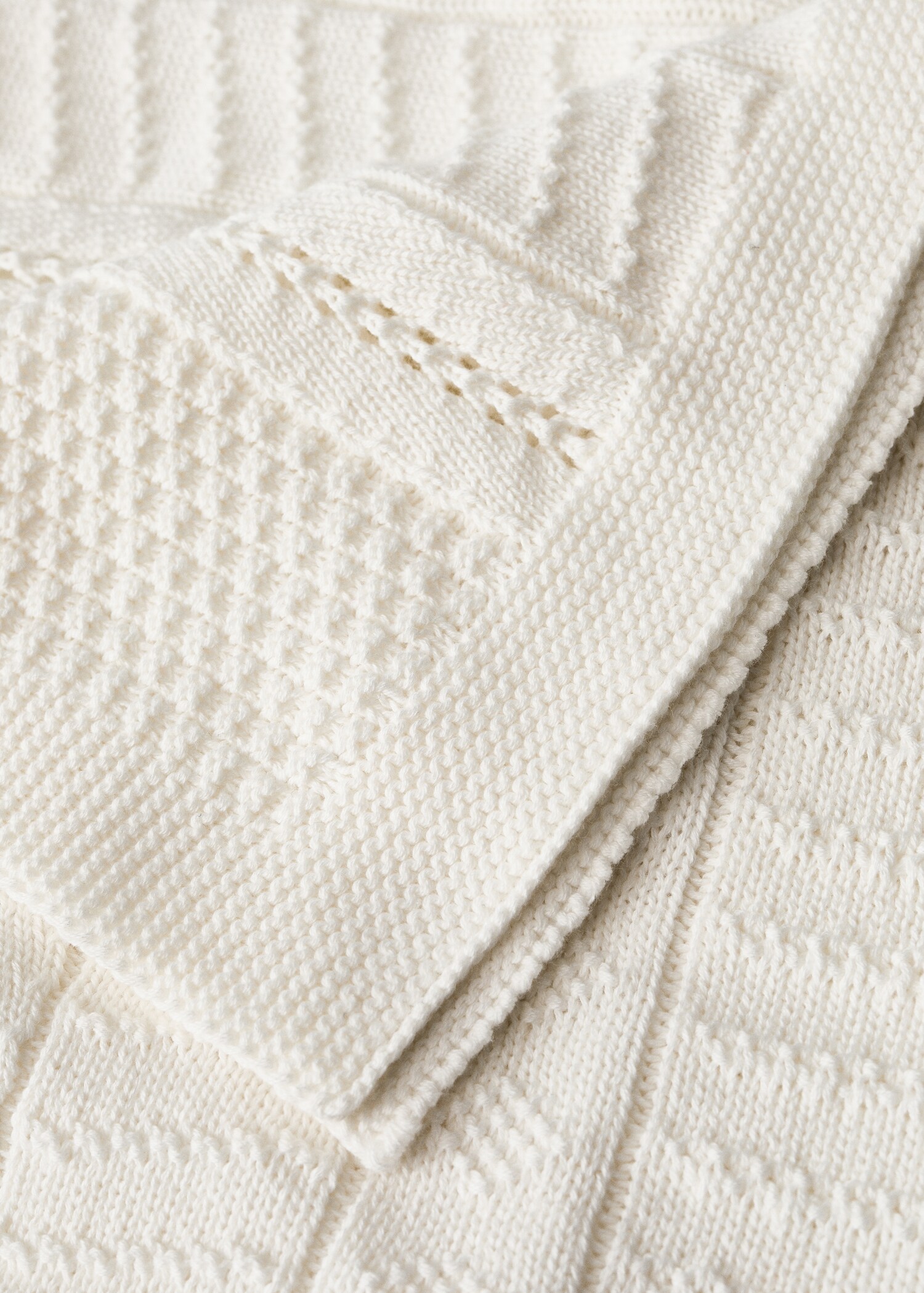 Children's cotton knitted blanket - Details of the article 2