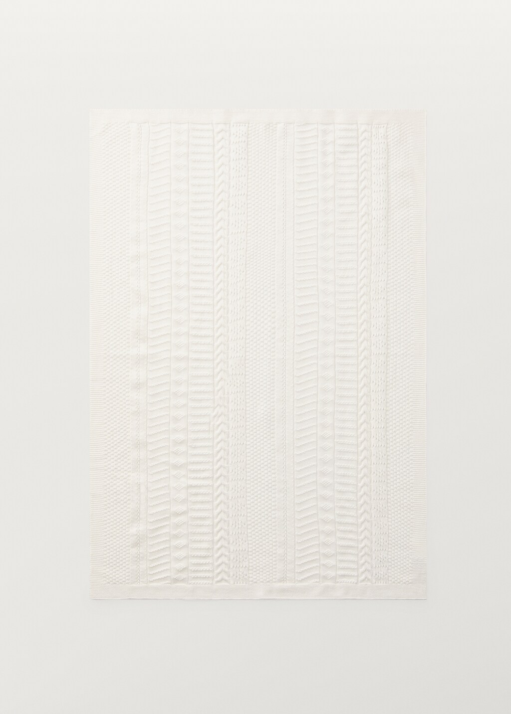 Children's cotton knitted blanket