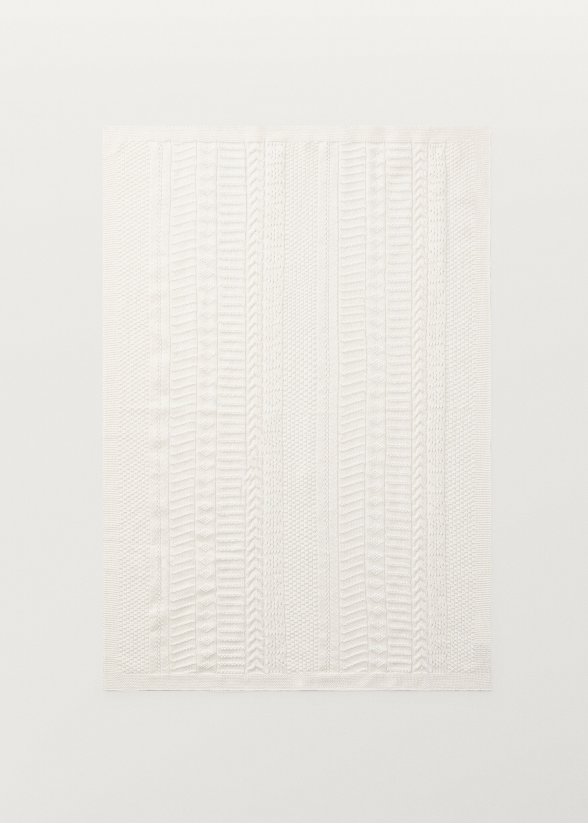 Children's cotton knitted blanket - Details of the article 3