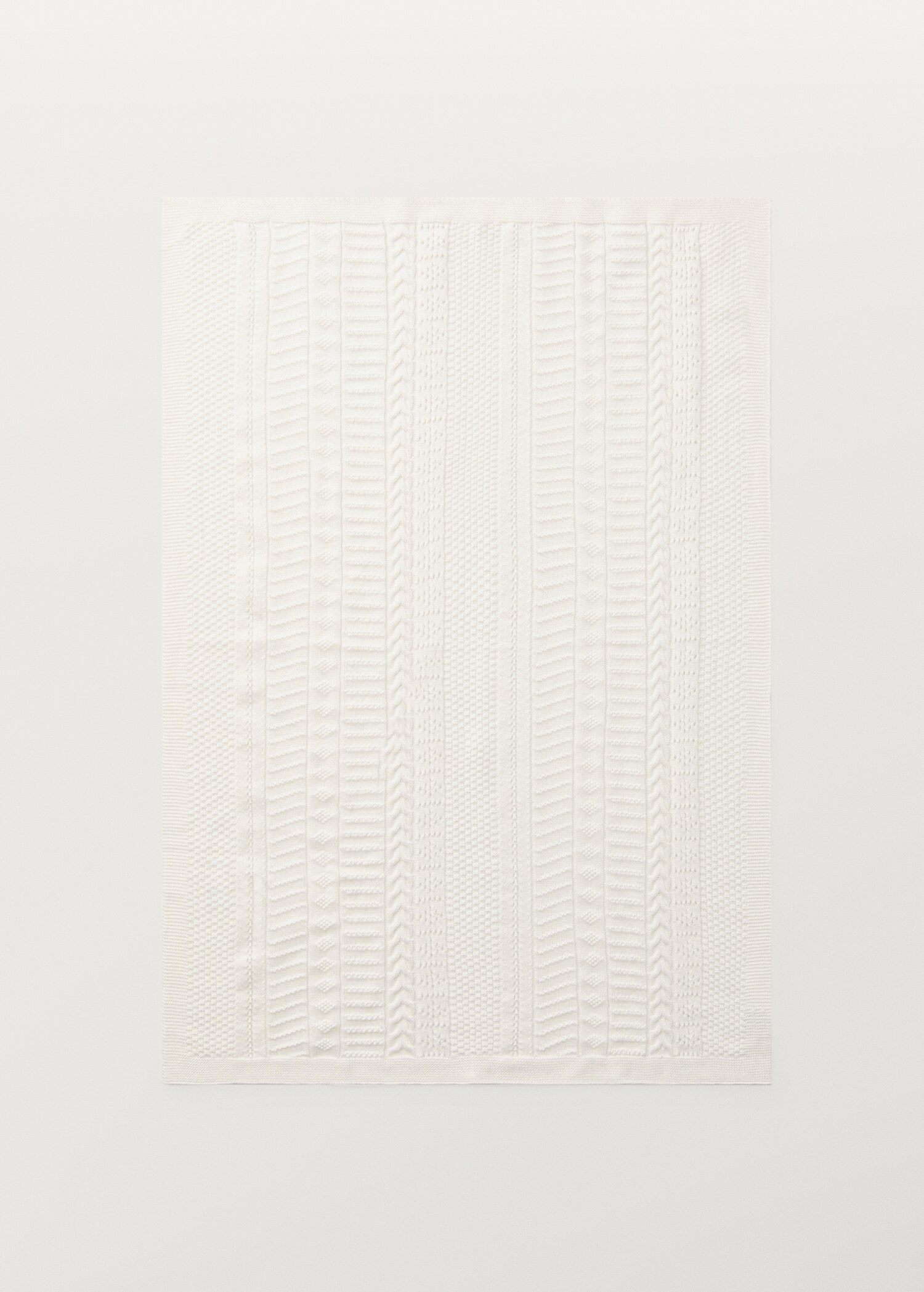 Children's cotton knitted blanket - Details of the article 3