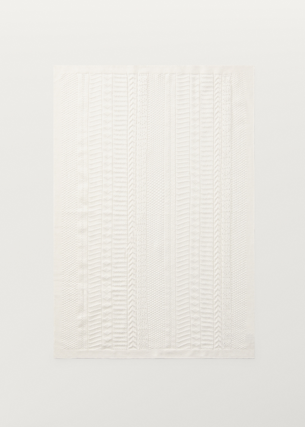 Children's cotton knitted blanket