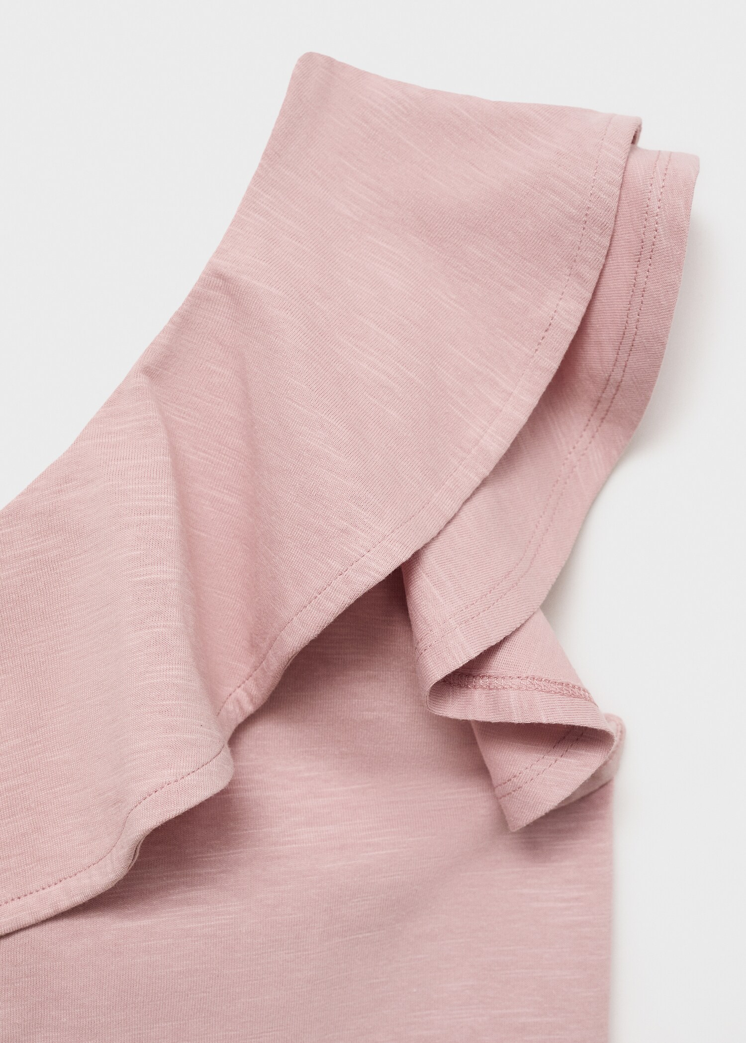 Asymmetrical ruffle top - Details of the article 0