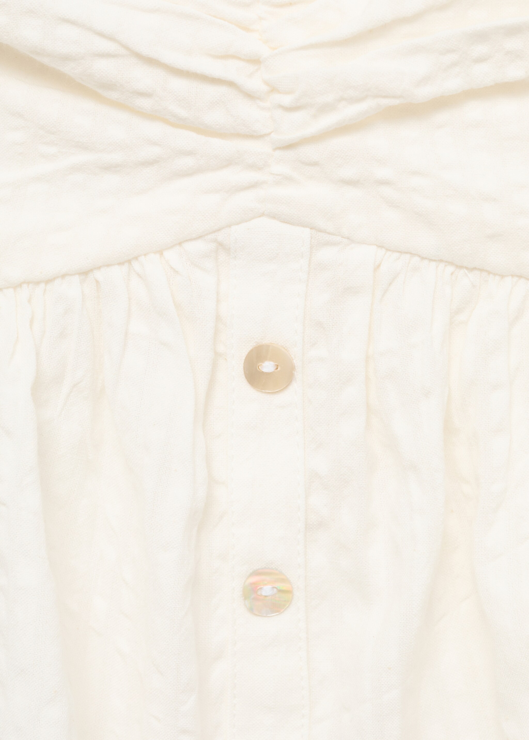 Ruched strapless top - Details of the article 8
