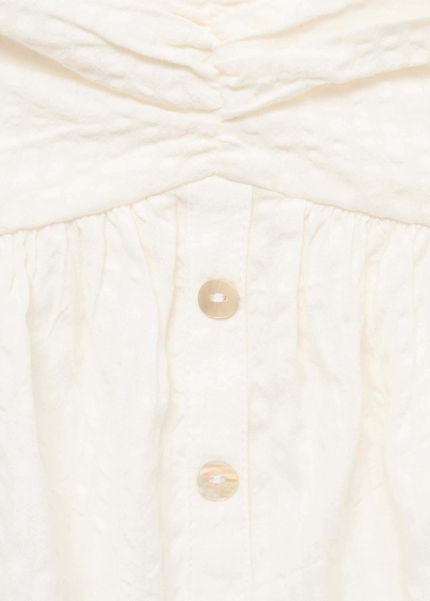 Ruched strapless top - Details of the article 8