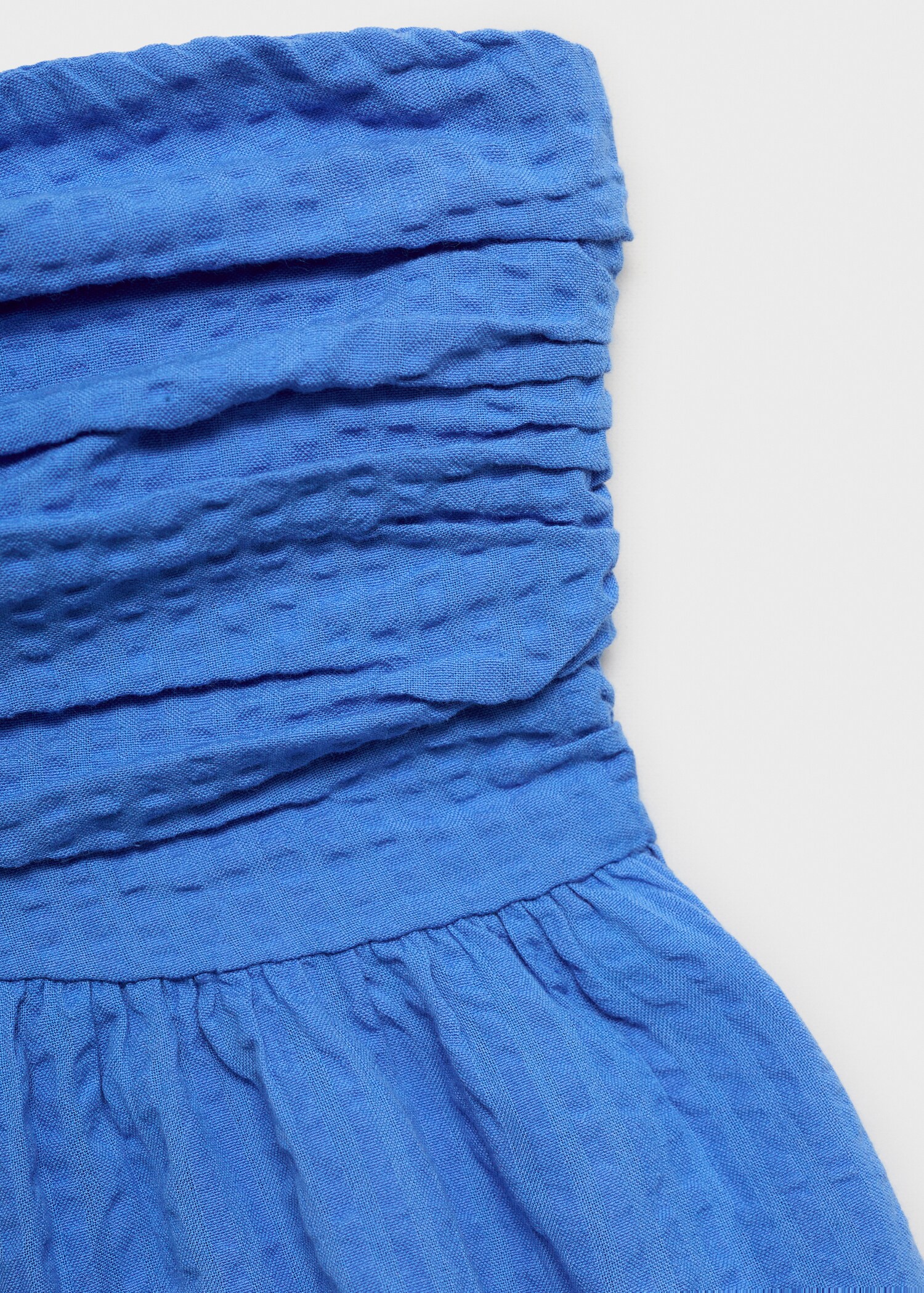 Ruched strapless top - Details of the article 0
