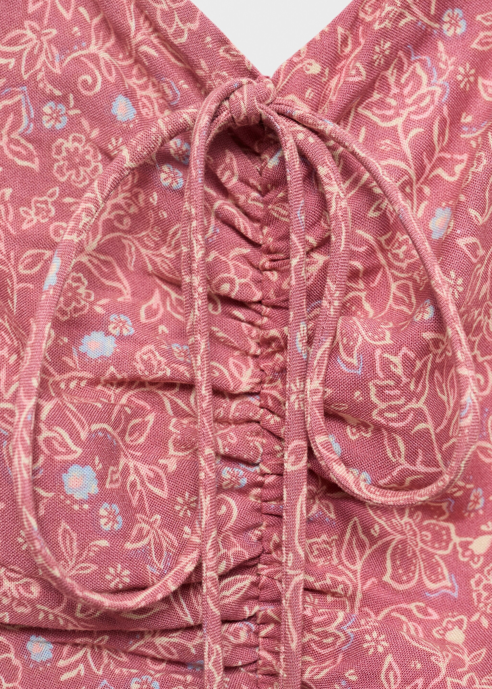 Printed ruched dress - Details of the article 8
