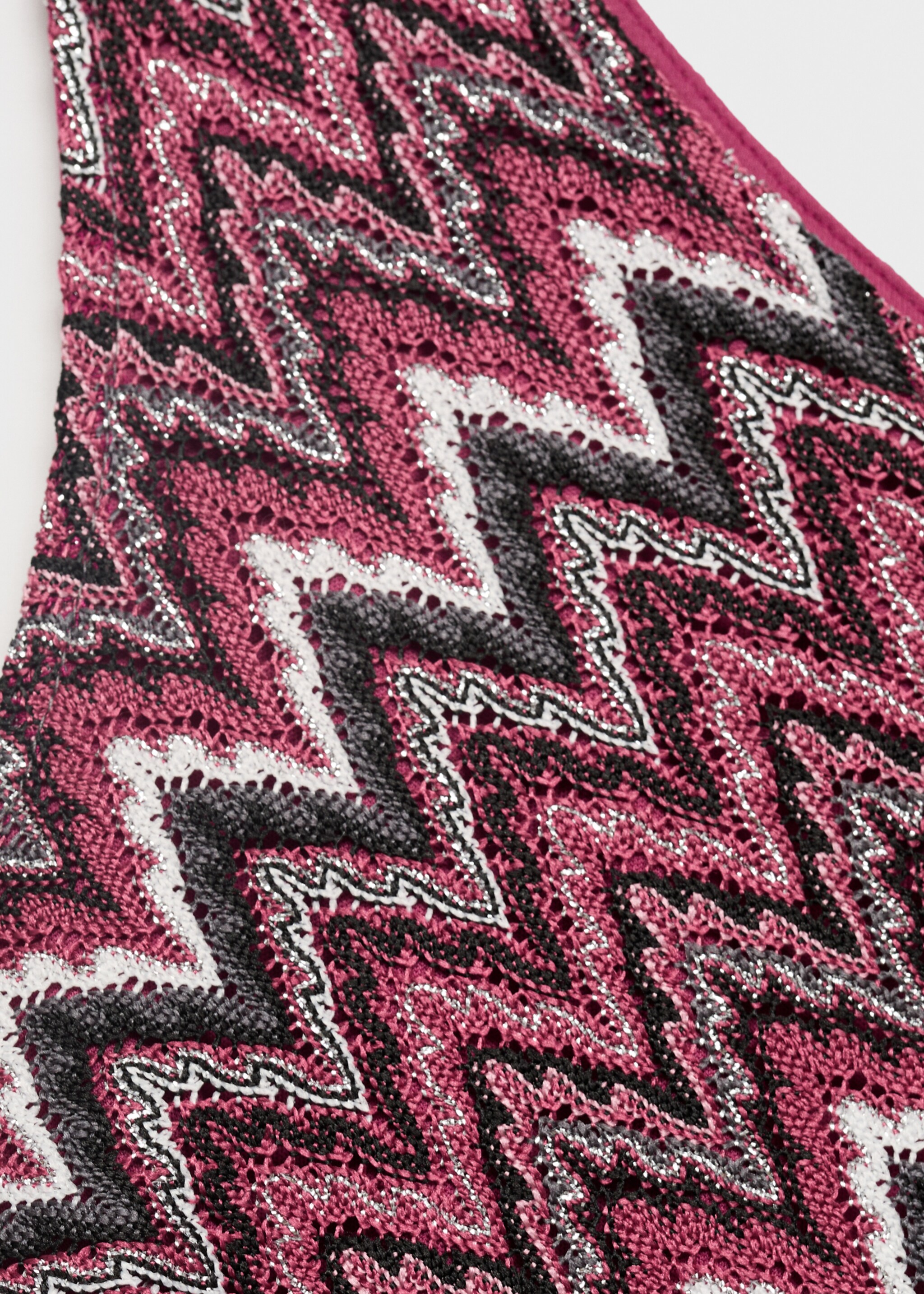 Lurex zigzag dress - Details of the article 8
