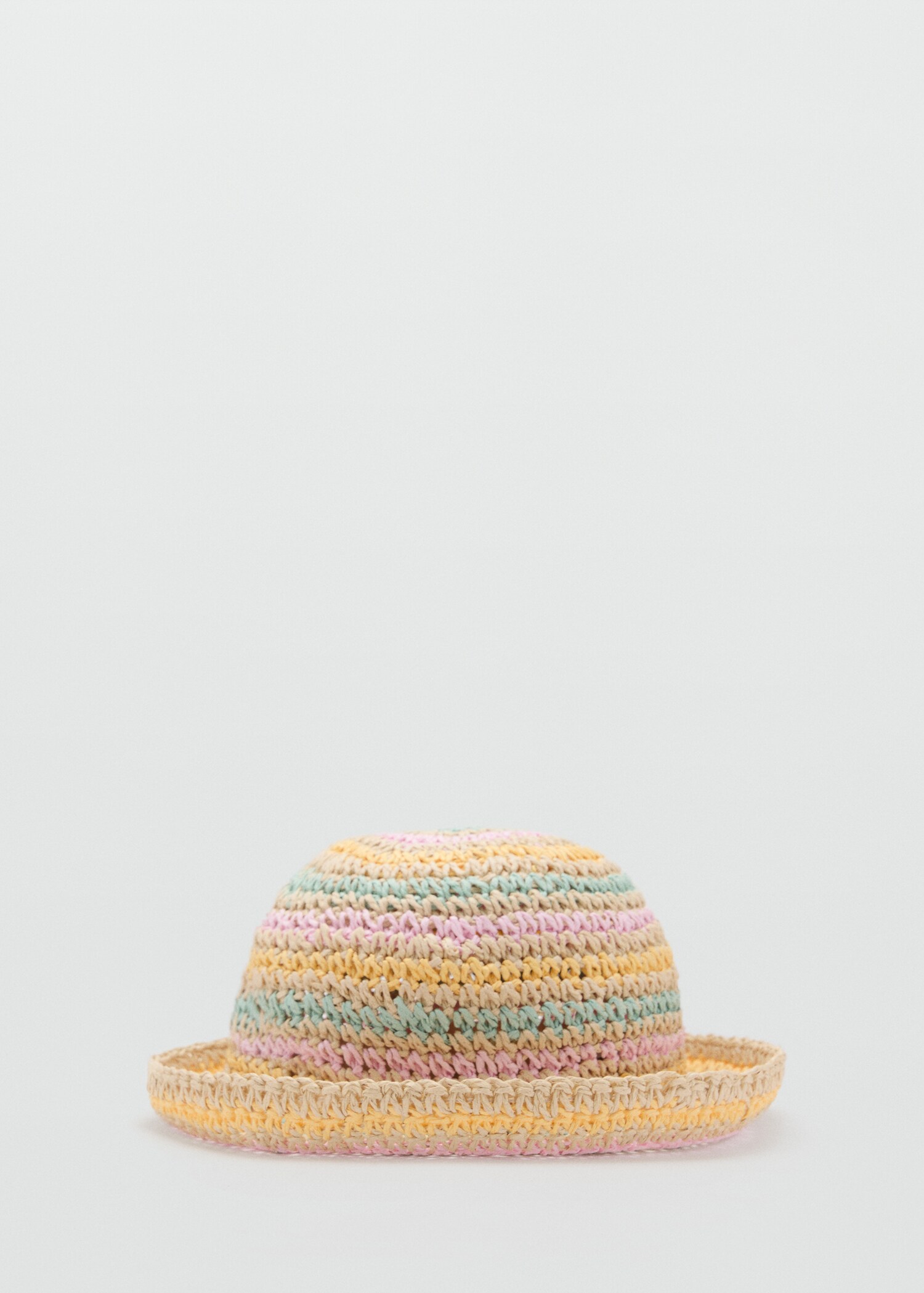 Combined natural fibre hat - Article without model