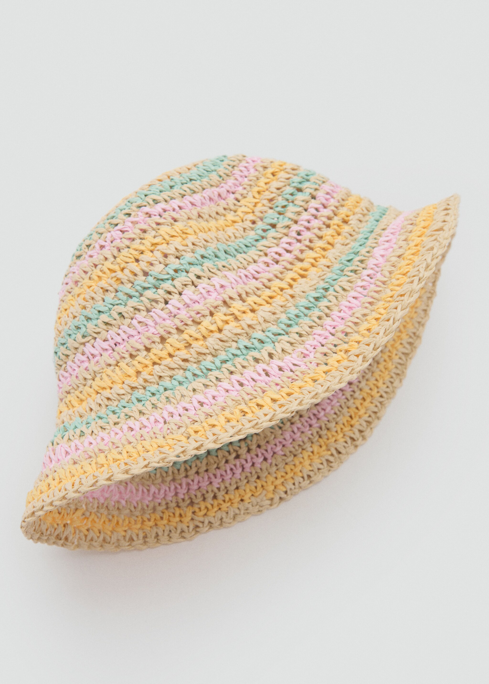 Combined natural fibre hat - Details of the article 1
