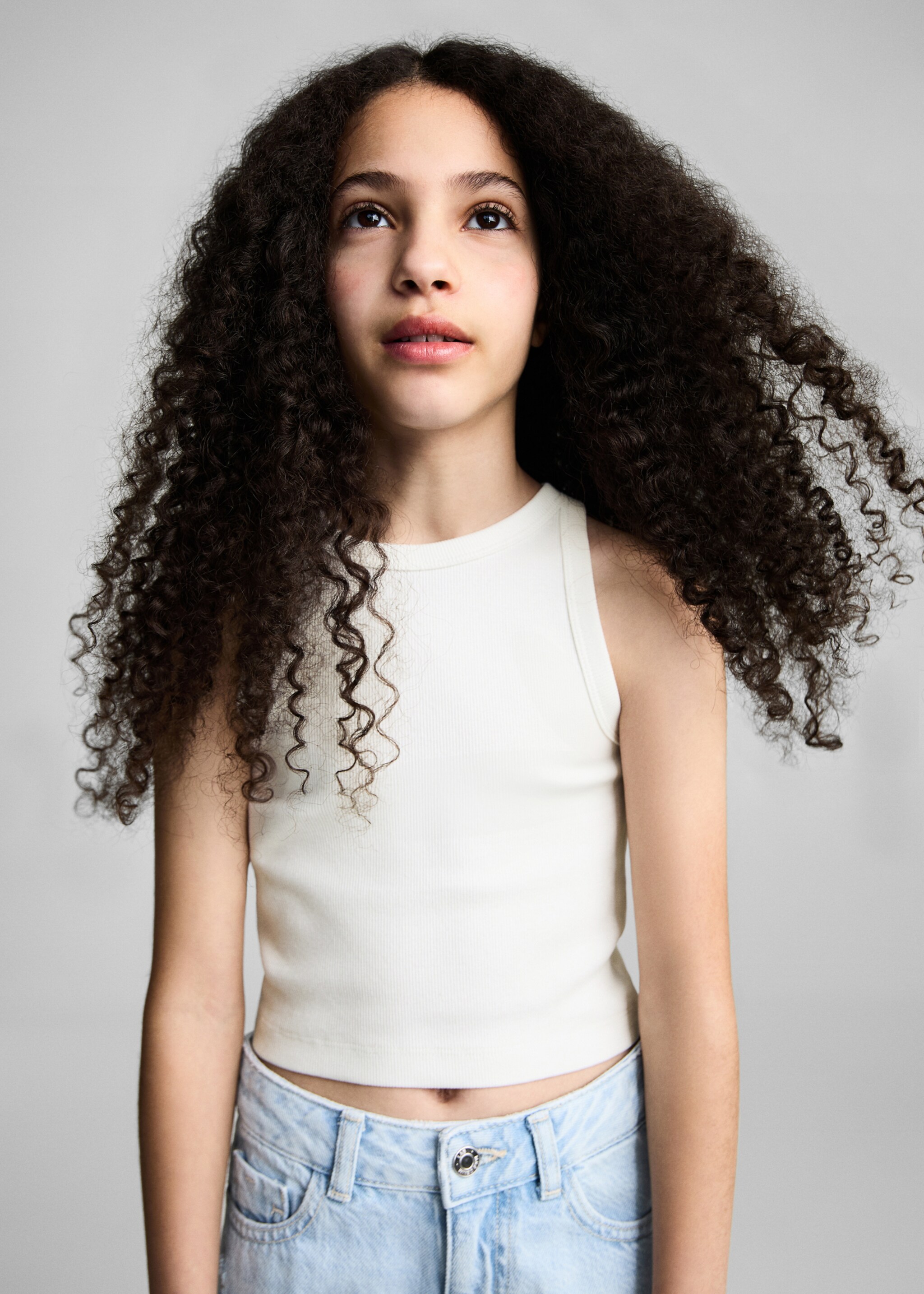 Crop top maille - Plan moyen