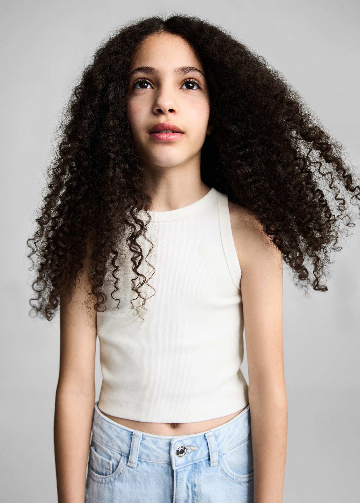 Crop top maille - Plan moyen