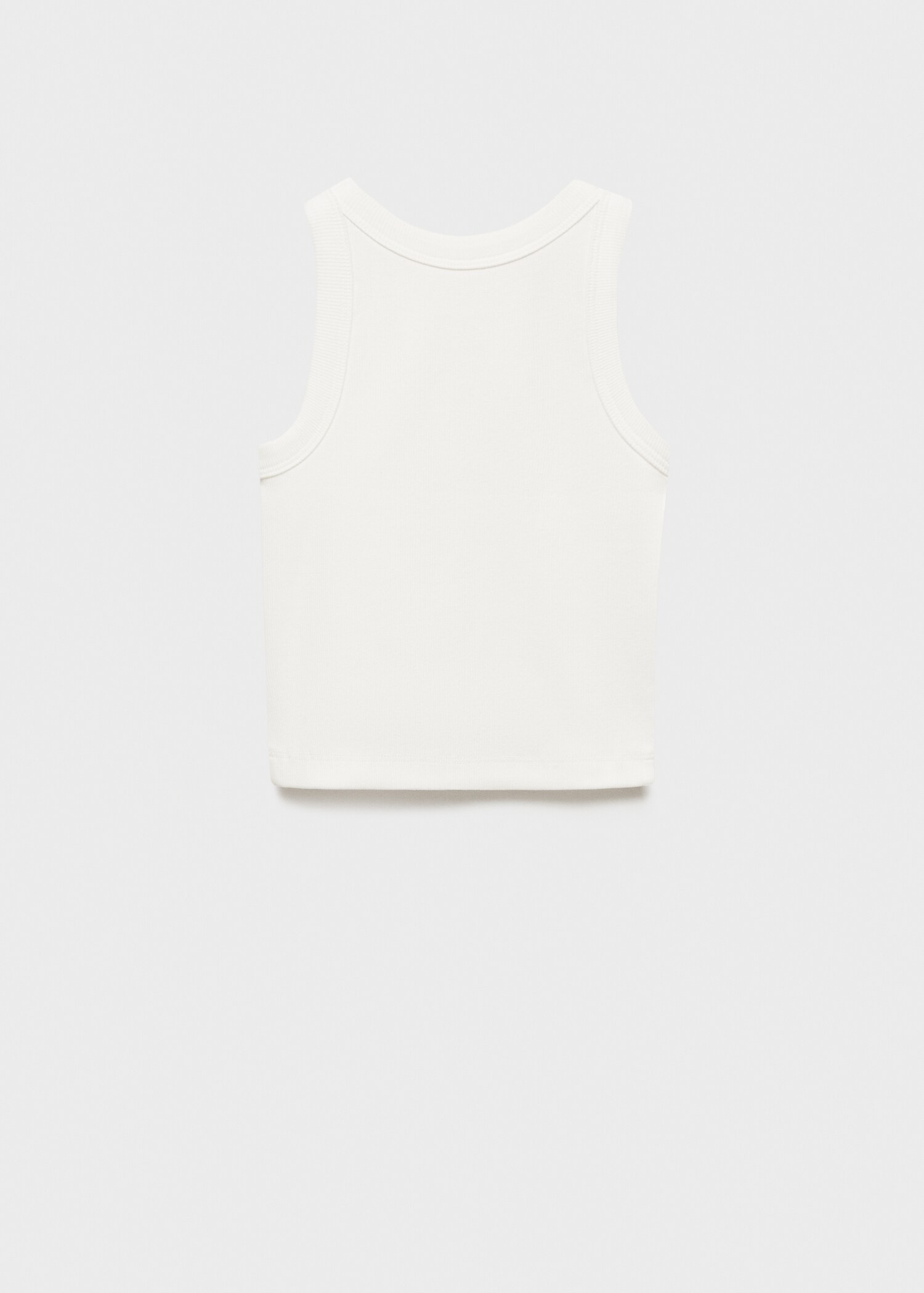 Crop top maille - Verso de l’article