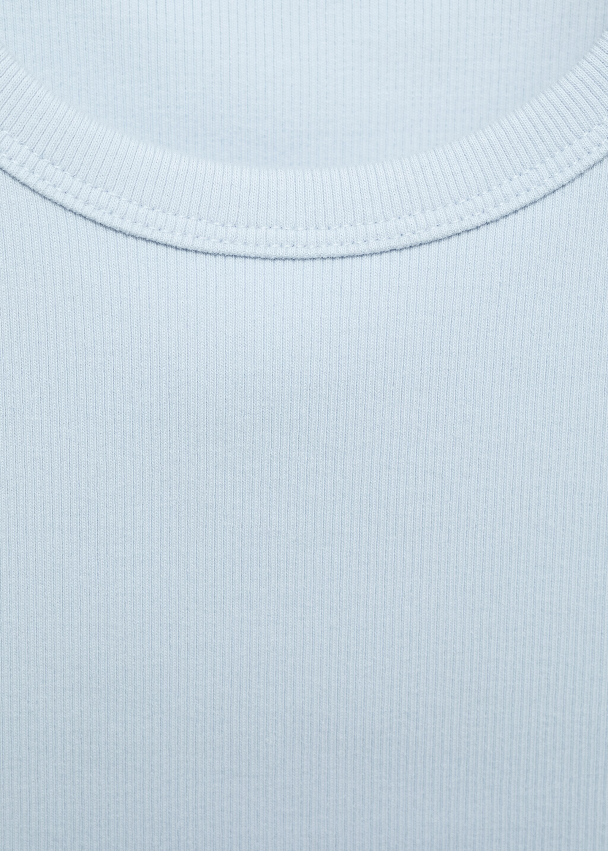 Knitted cropped top - Details of the article 8