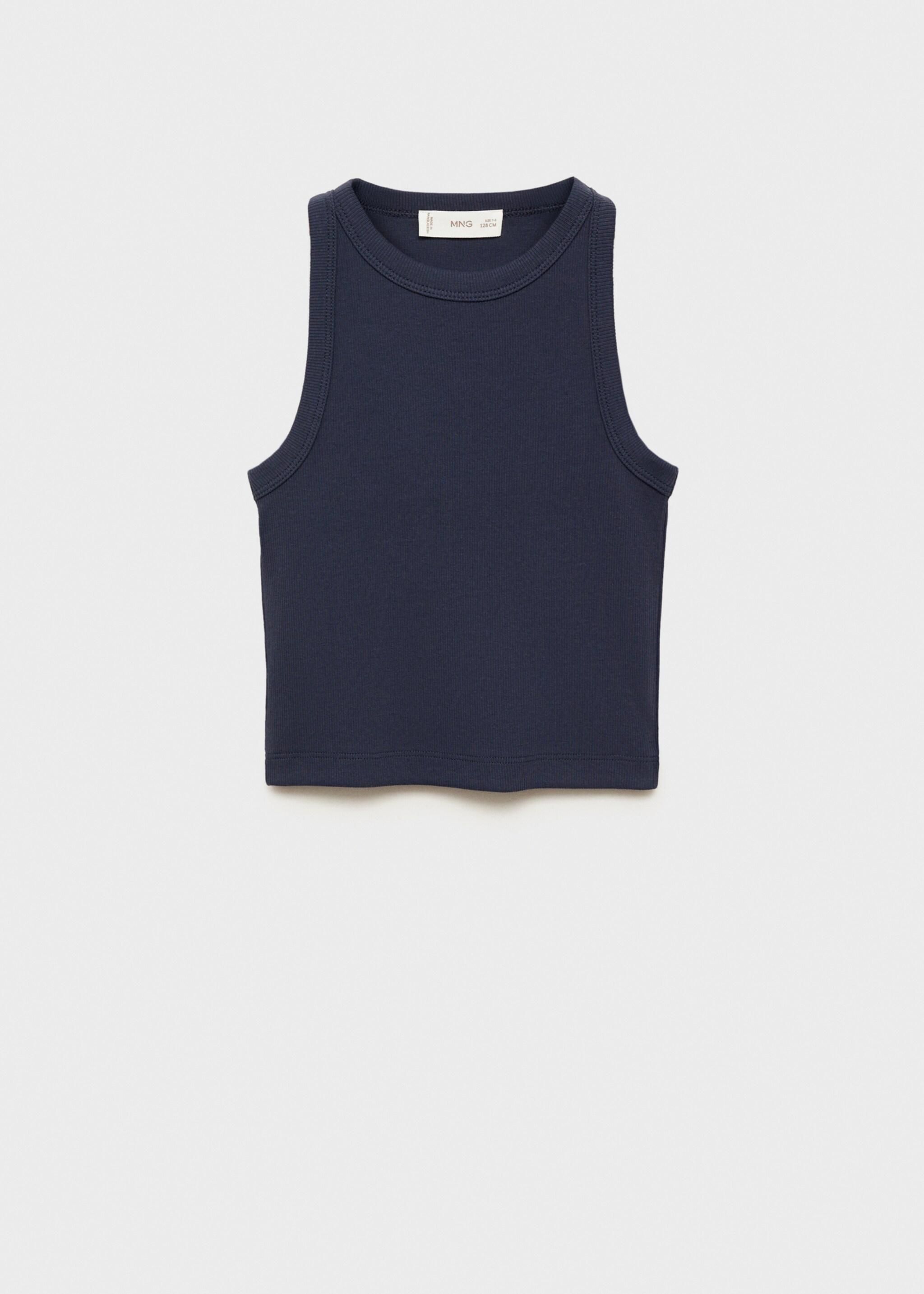 Knitted cropped top - Article without model
