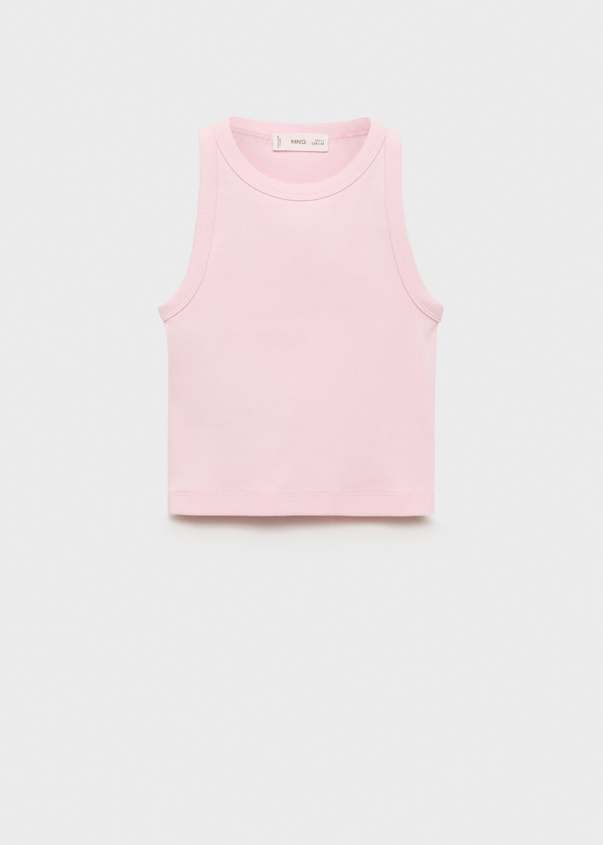 Knitted cropped top - Article without model