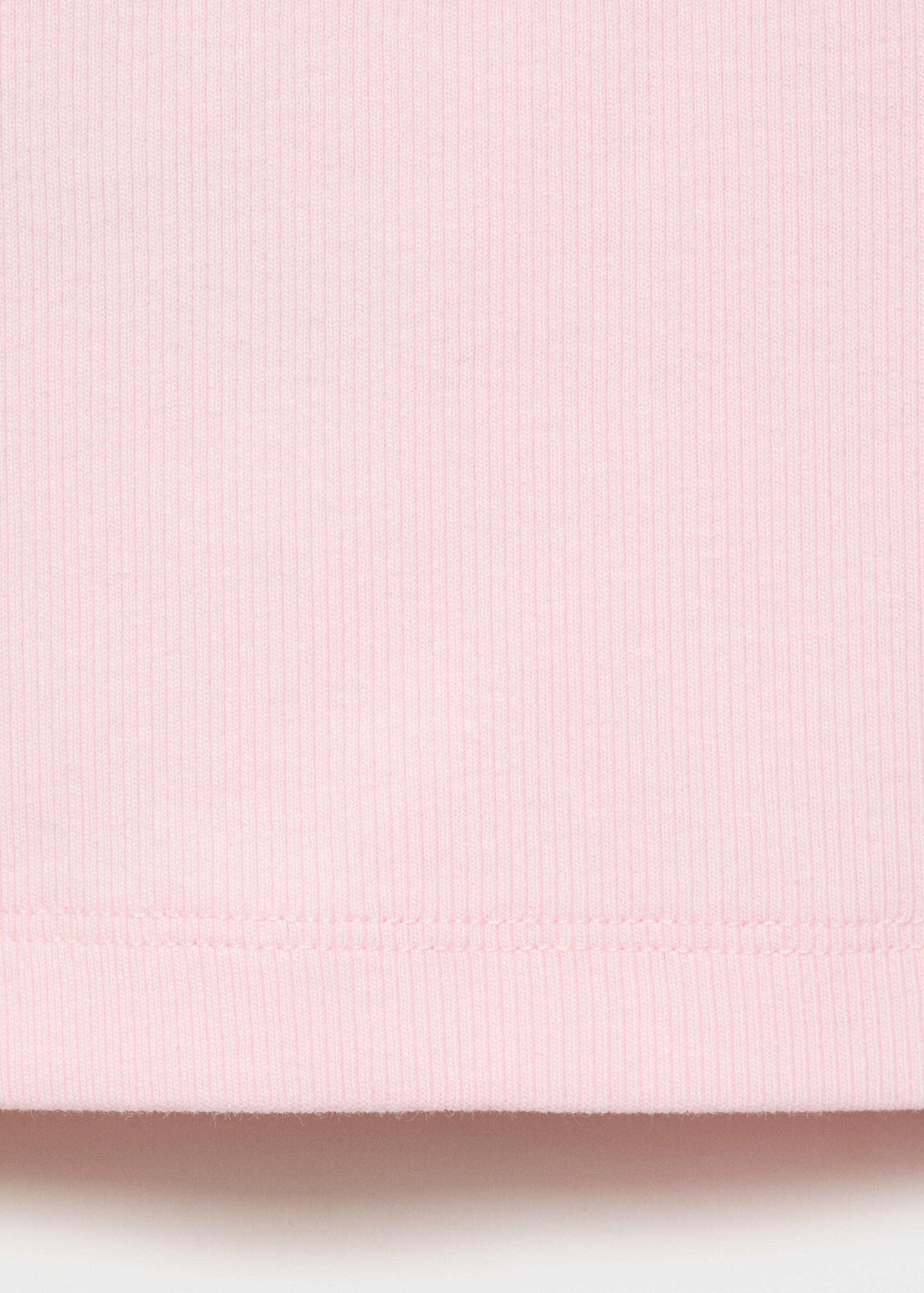 Knitted cropped top - Details of the article 0