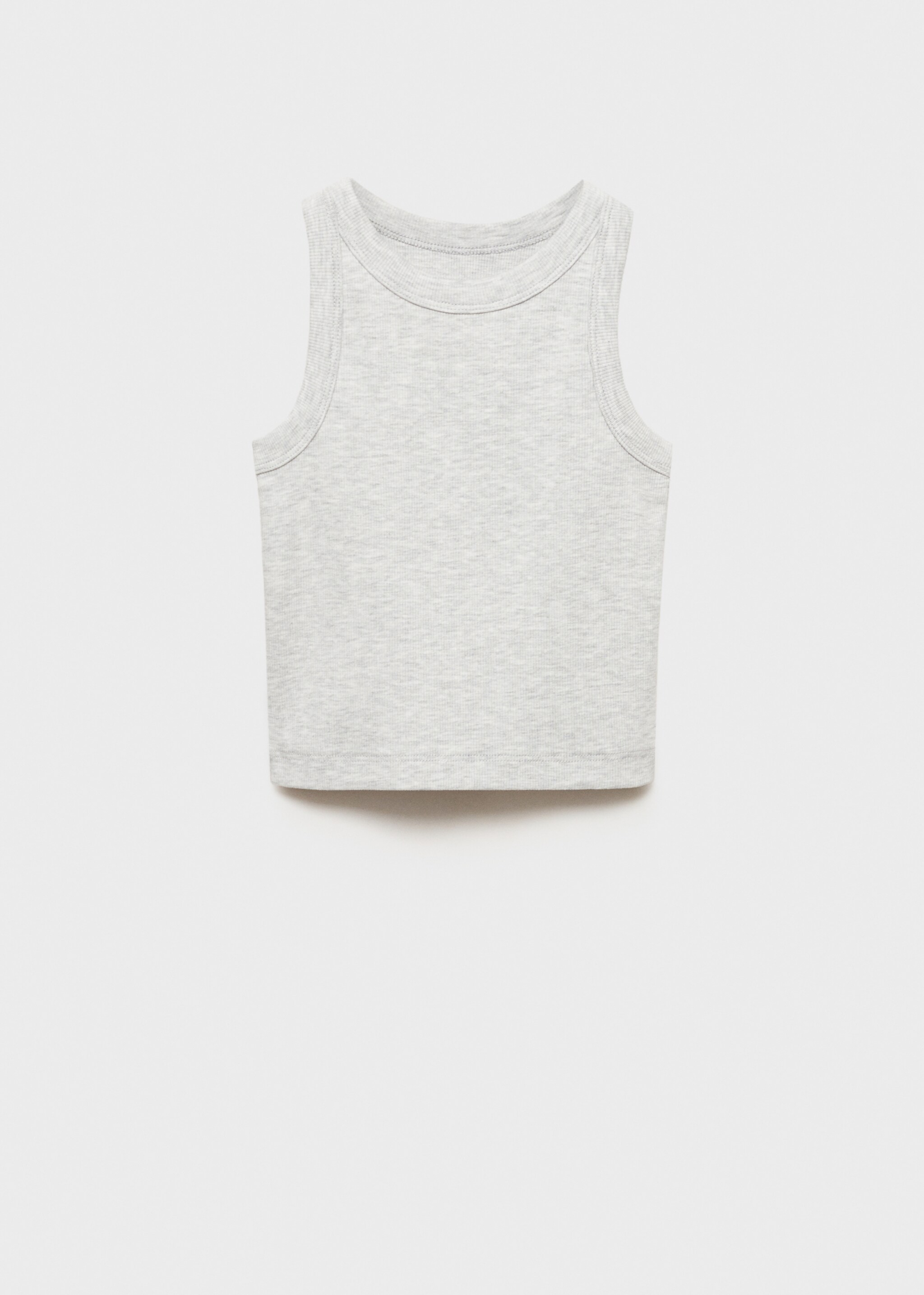 Gebreide crop top - Artikel zonder model