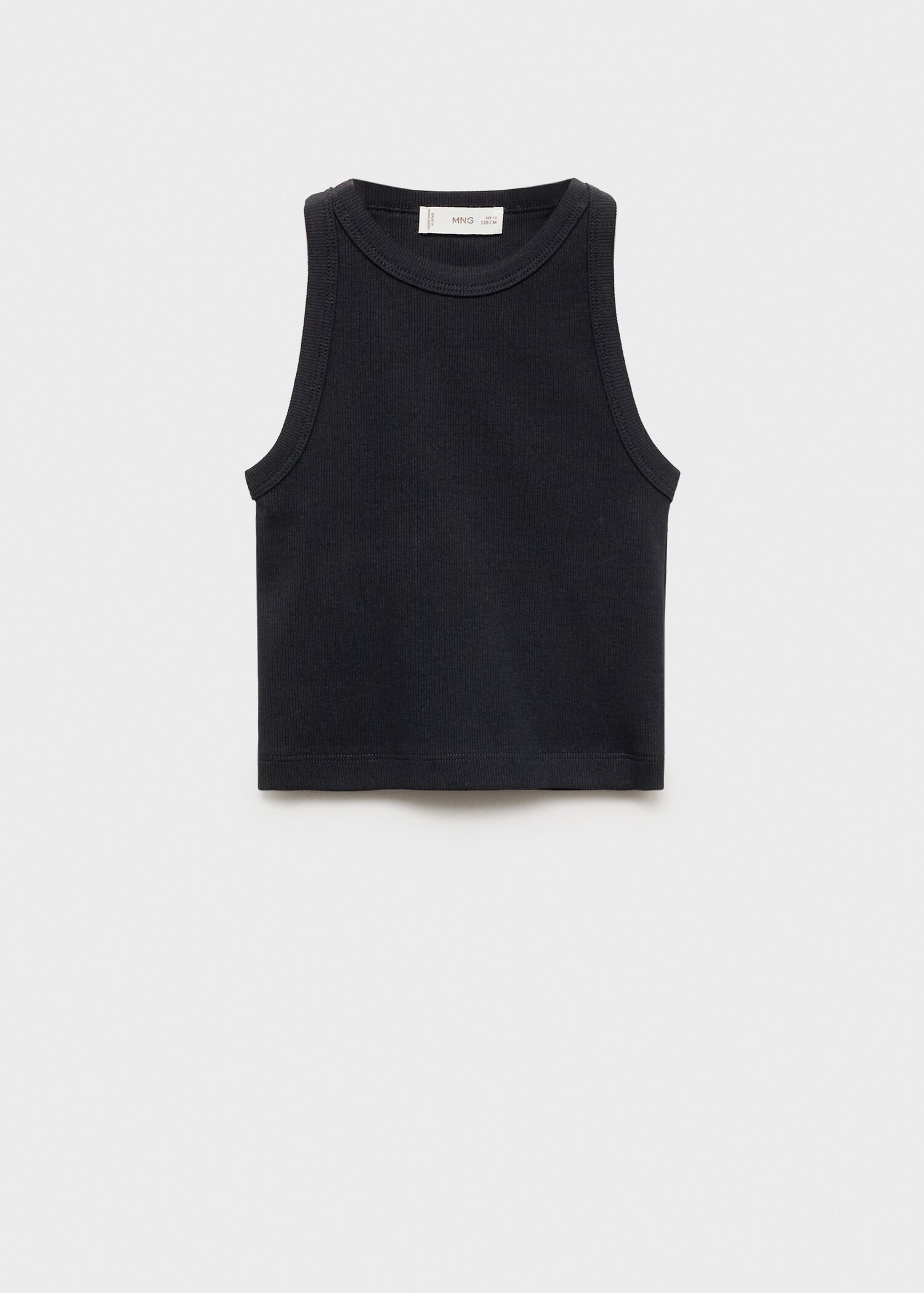 Knitted cropped top - Article without model