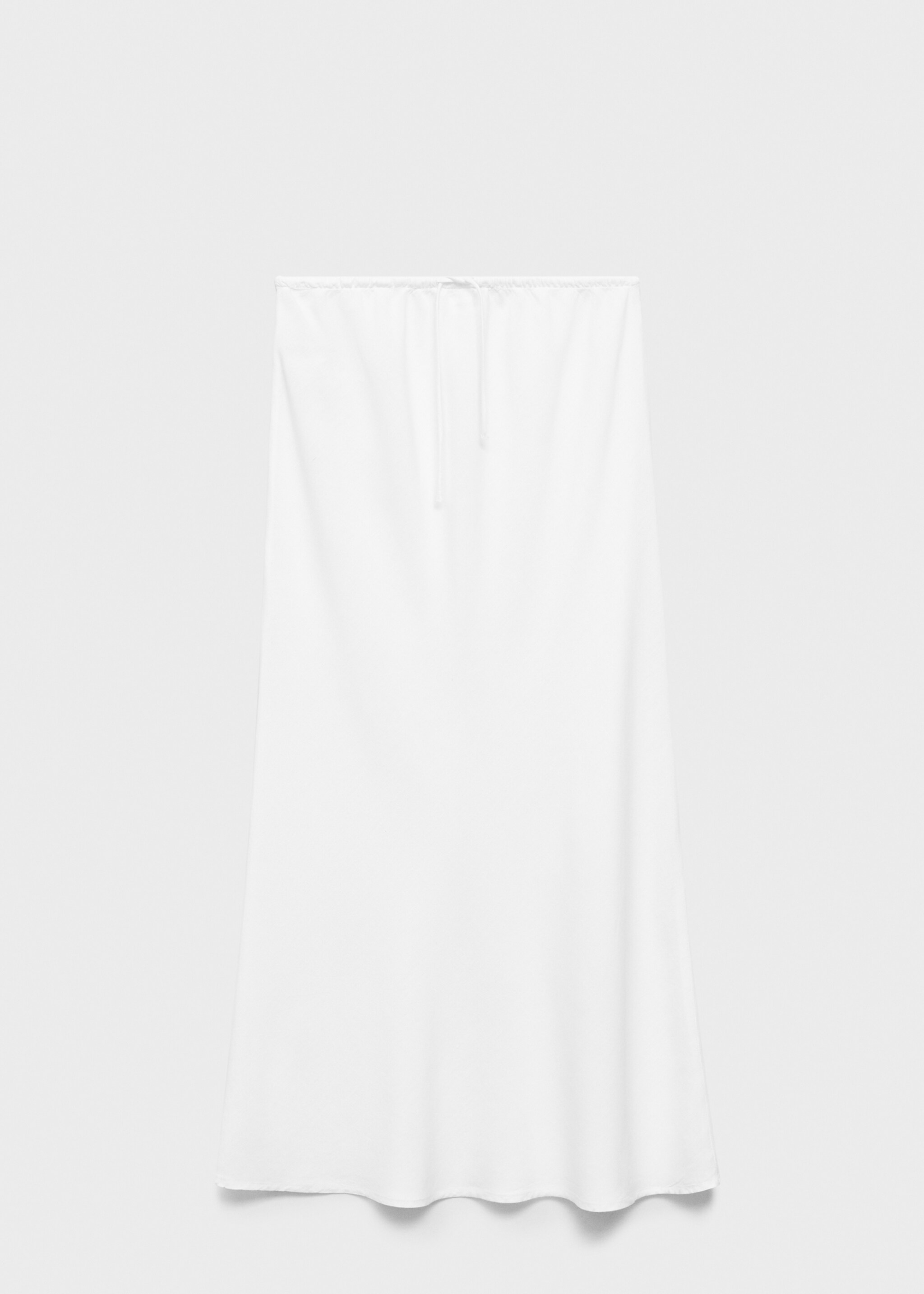 Bow linen skirt - Article without model