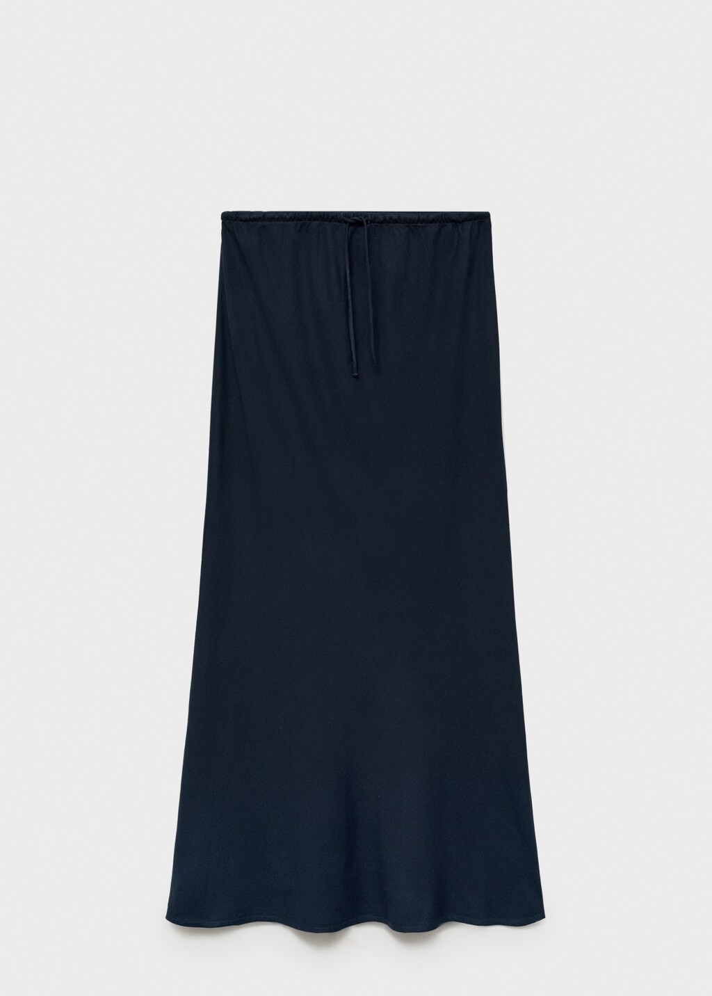 Bow linen skirt