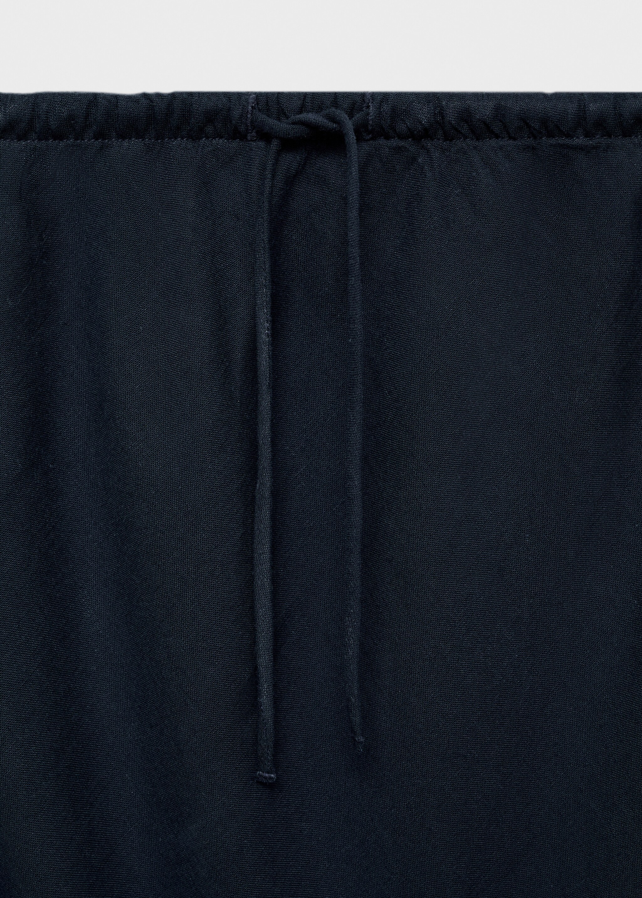 Bow linen skirt - Details of the article 8