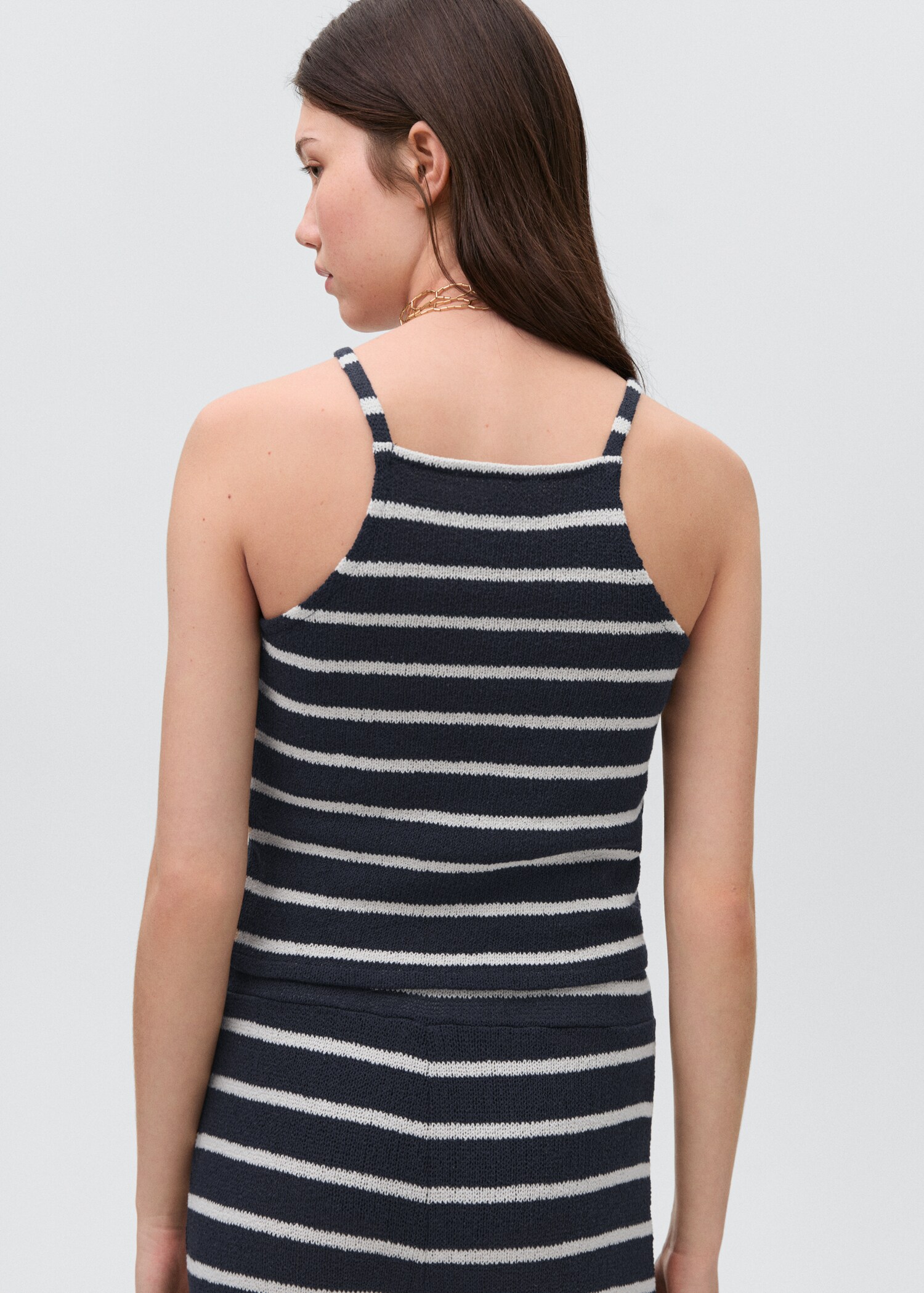Top halter rayures - Verso de l’article