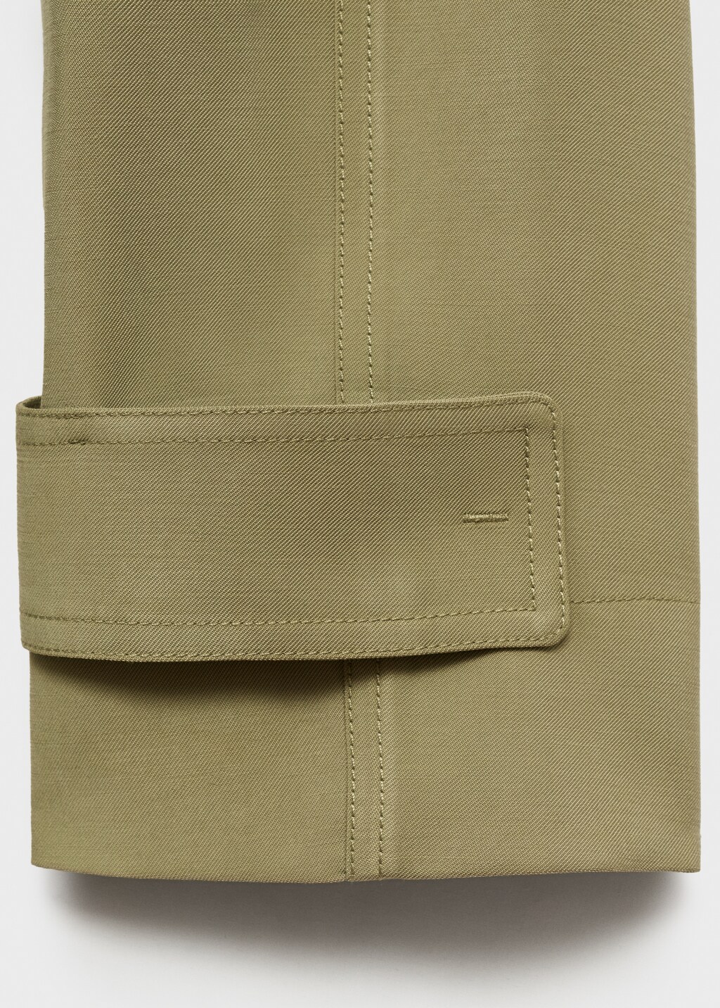 Soft trench coat with belt - image 5