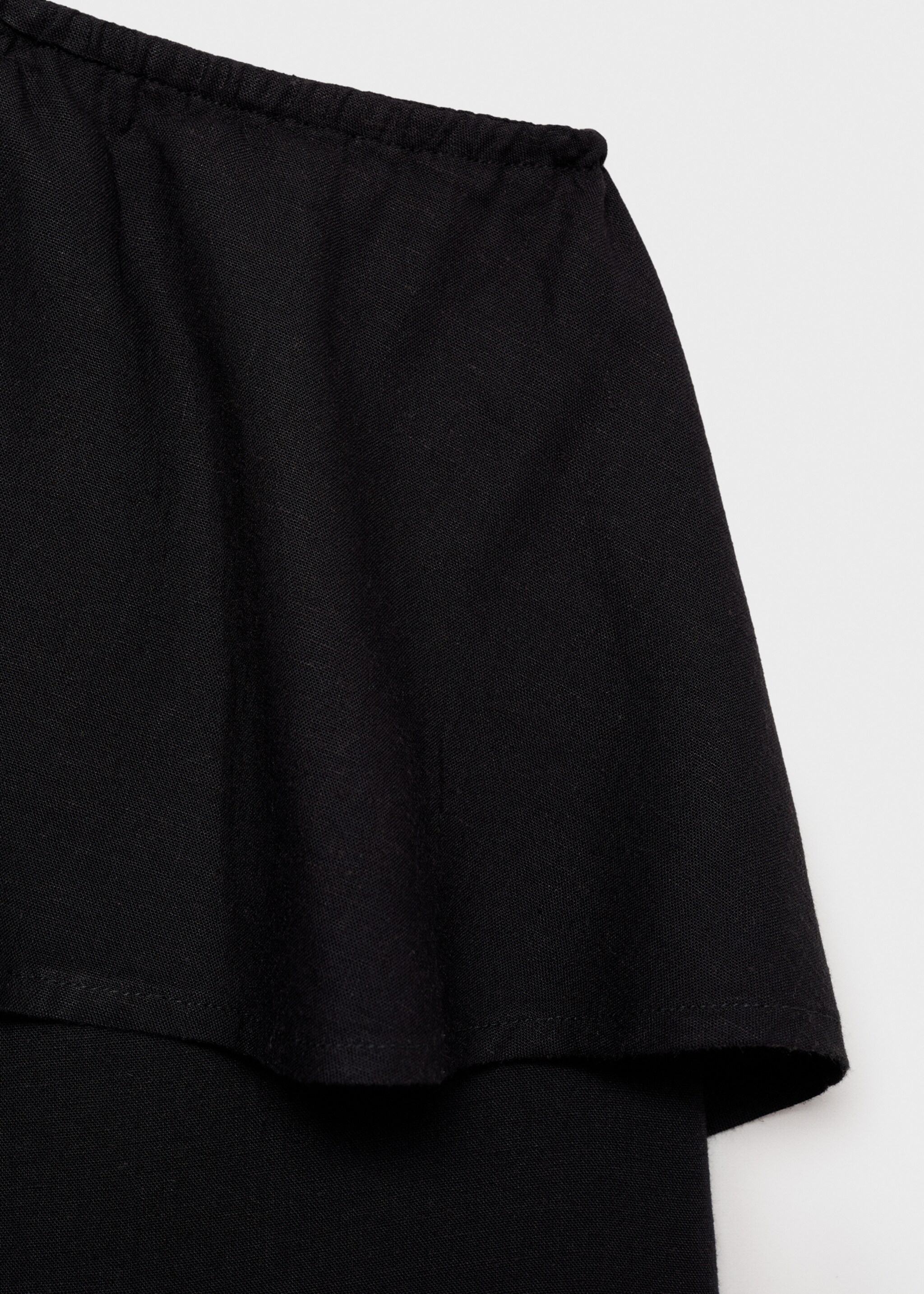 Ruffled linen dress - Details of the article 8