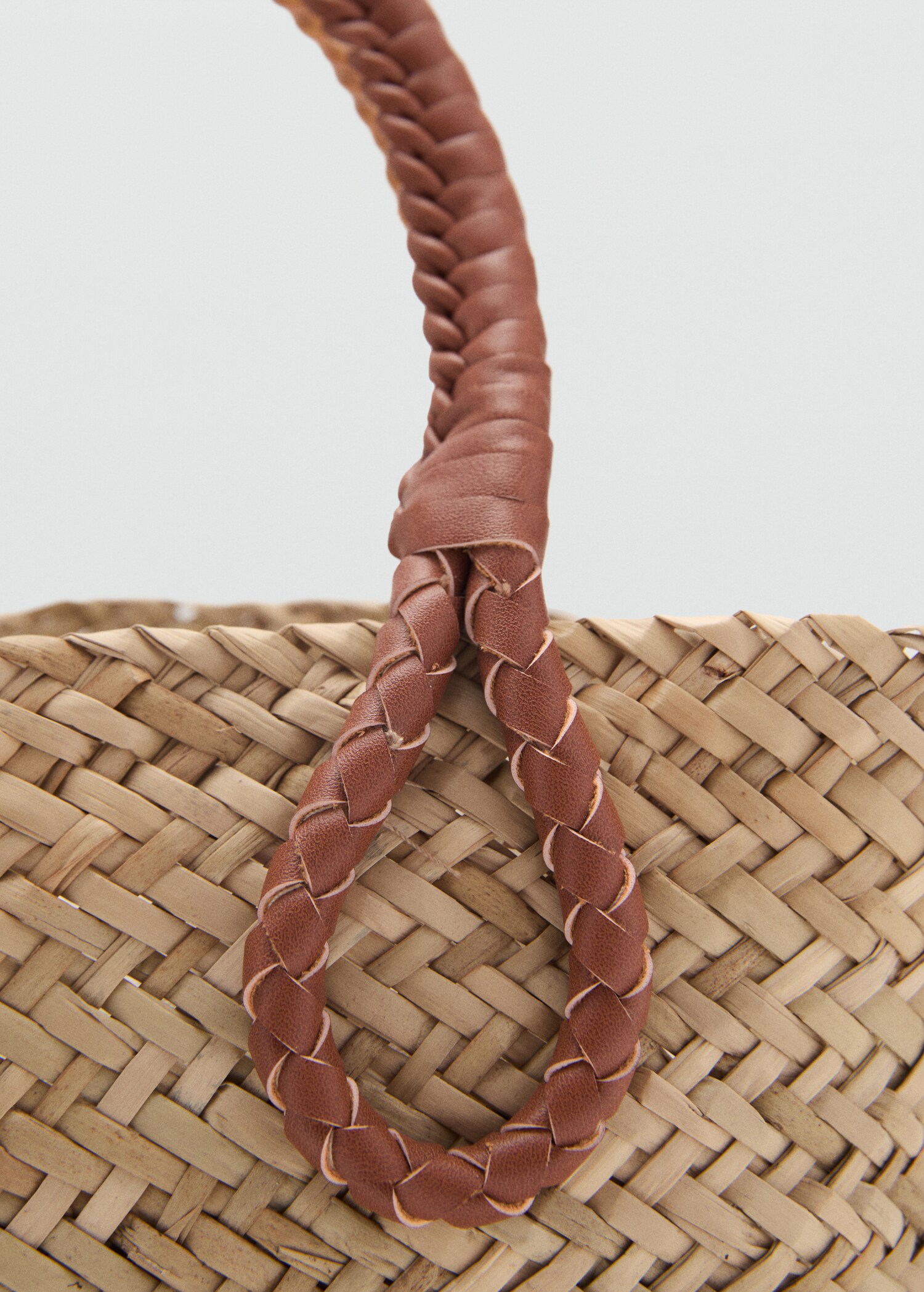Mini panier en paille - Détail de l'article 1