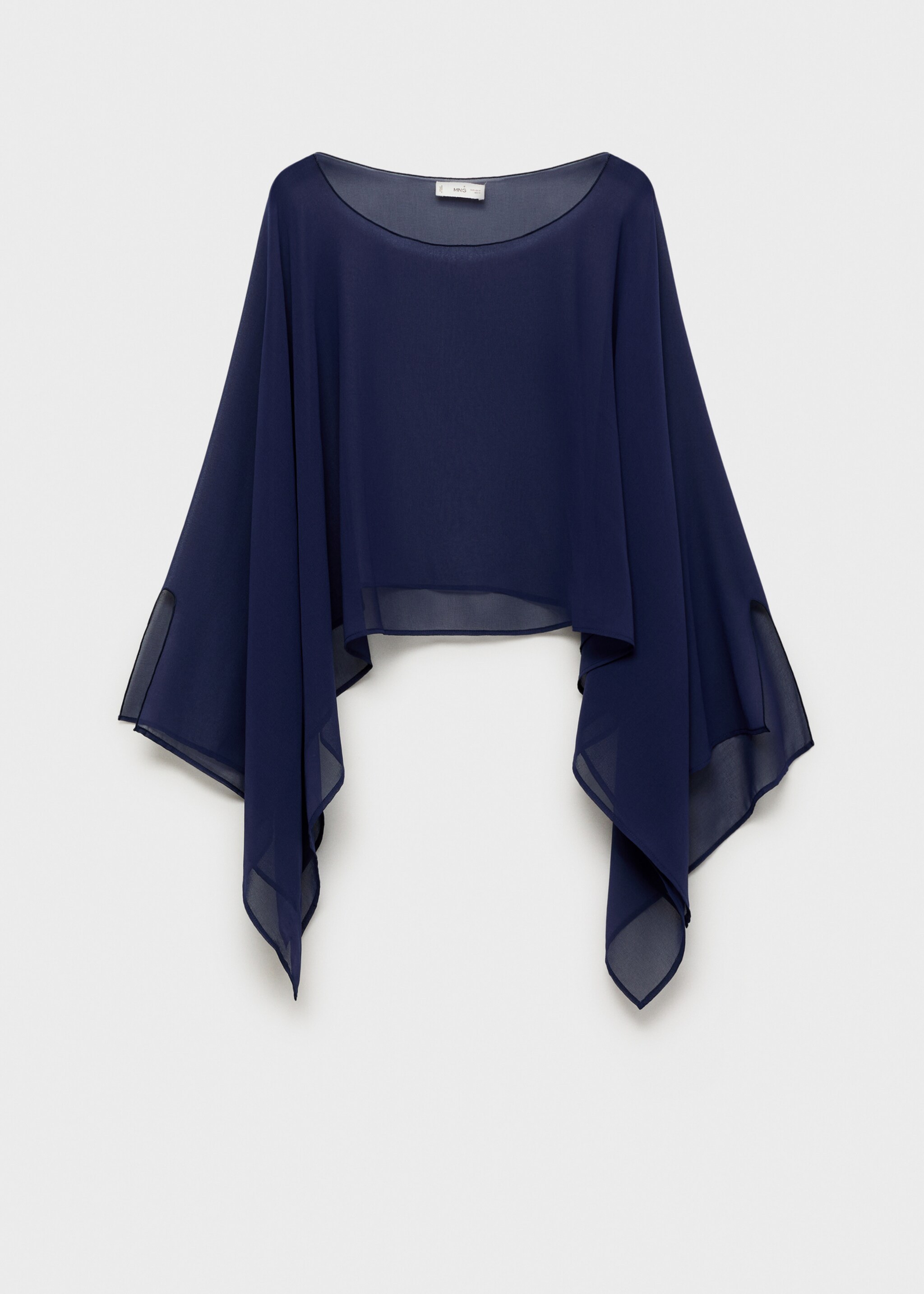 Top mit Chiffonlage - Artikel ohne Model