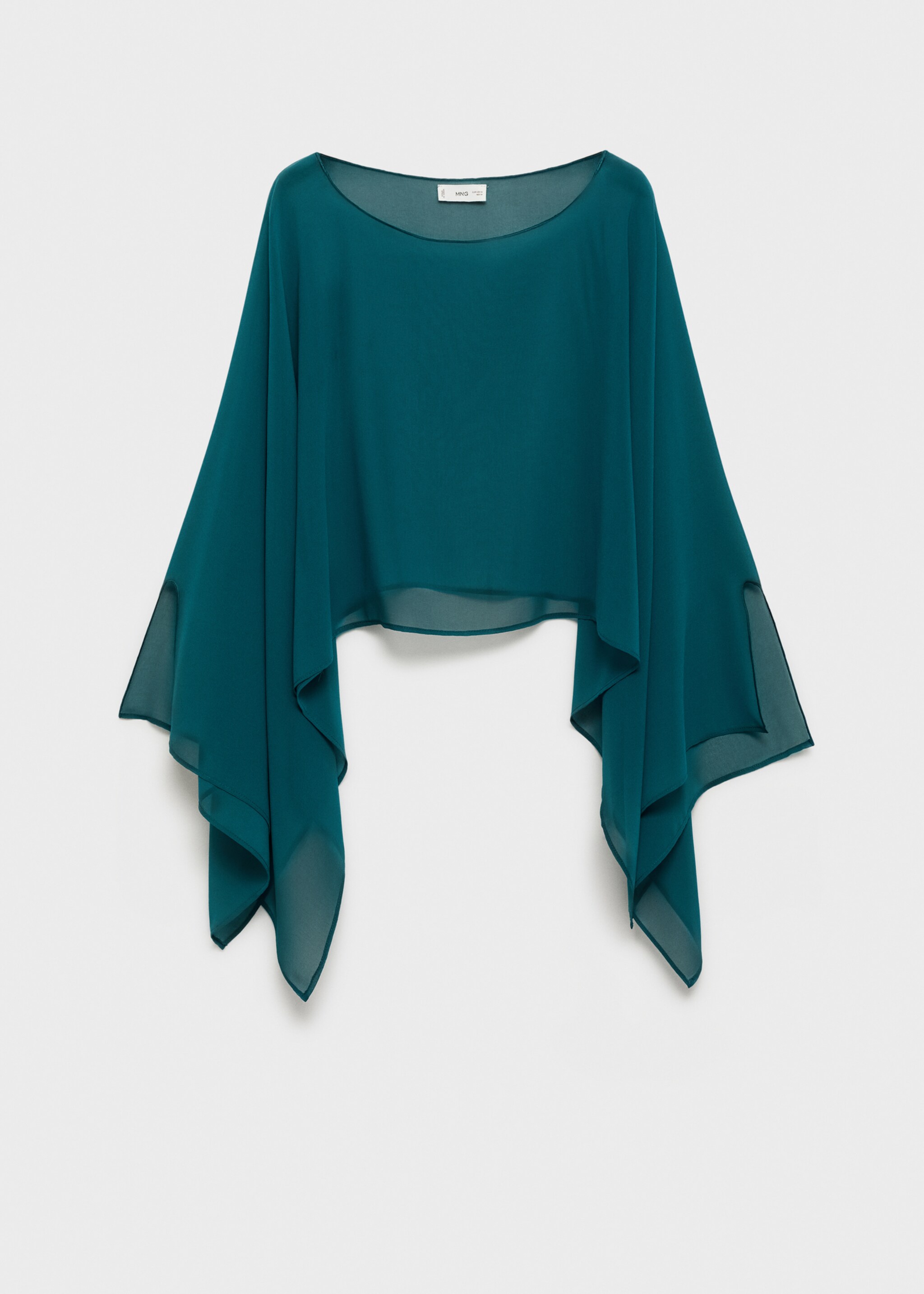 Top mit Chiffonlage - Artikel ohne Model