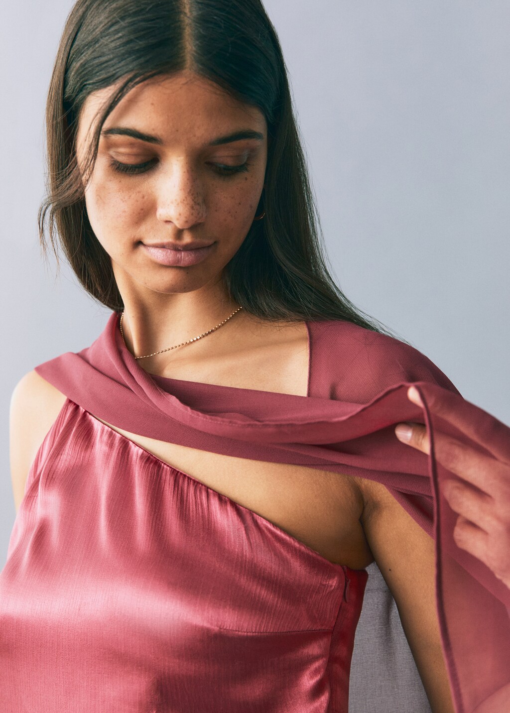 mango chiffon blouse