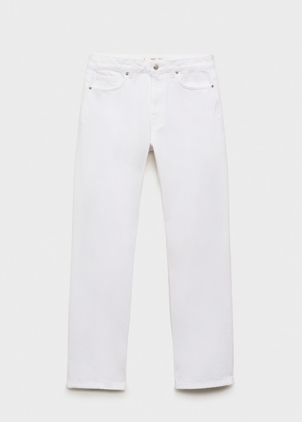 Mid-rise straight jeans - image 5