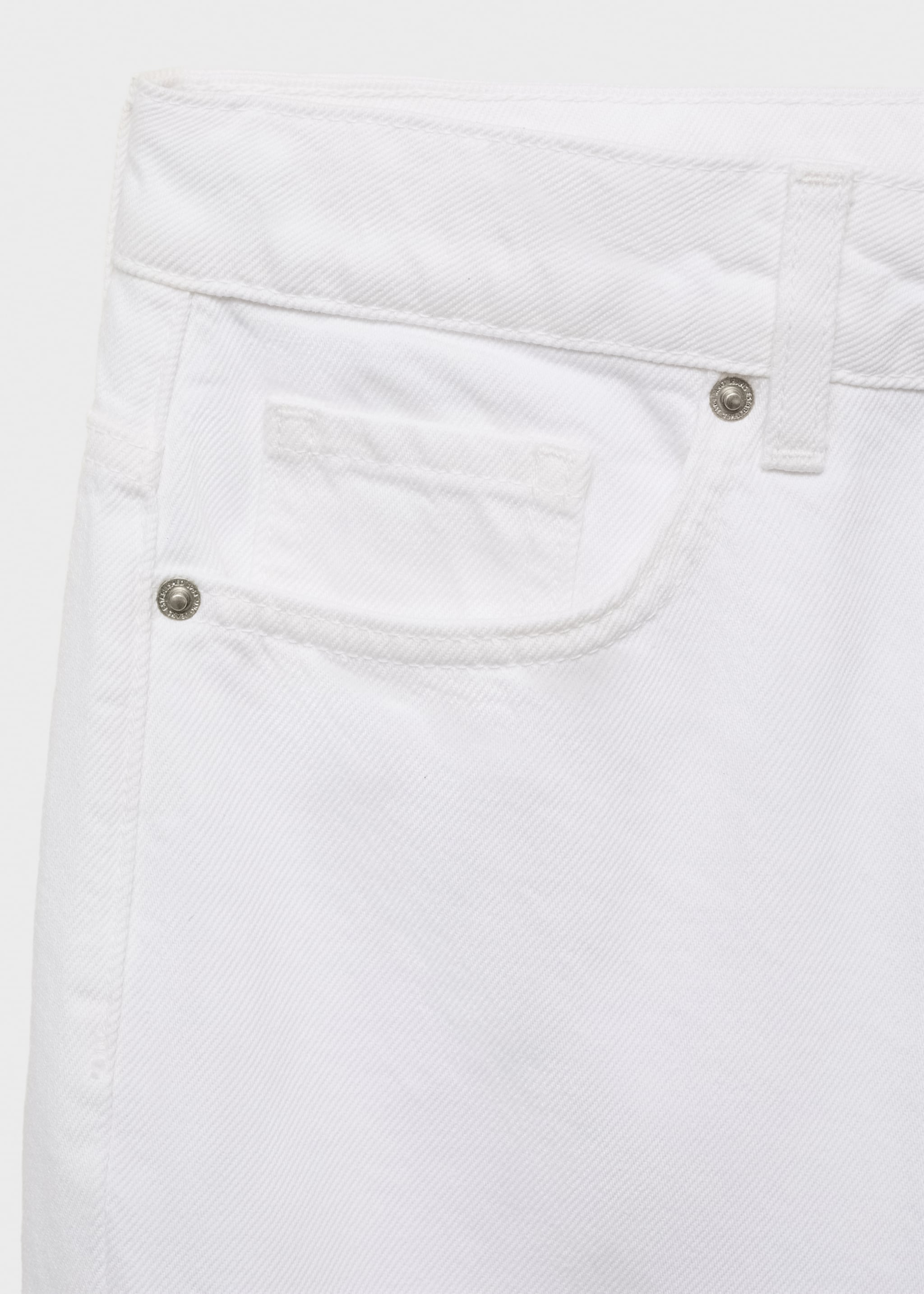 Mid-rise straight jeans - Details of the article 8