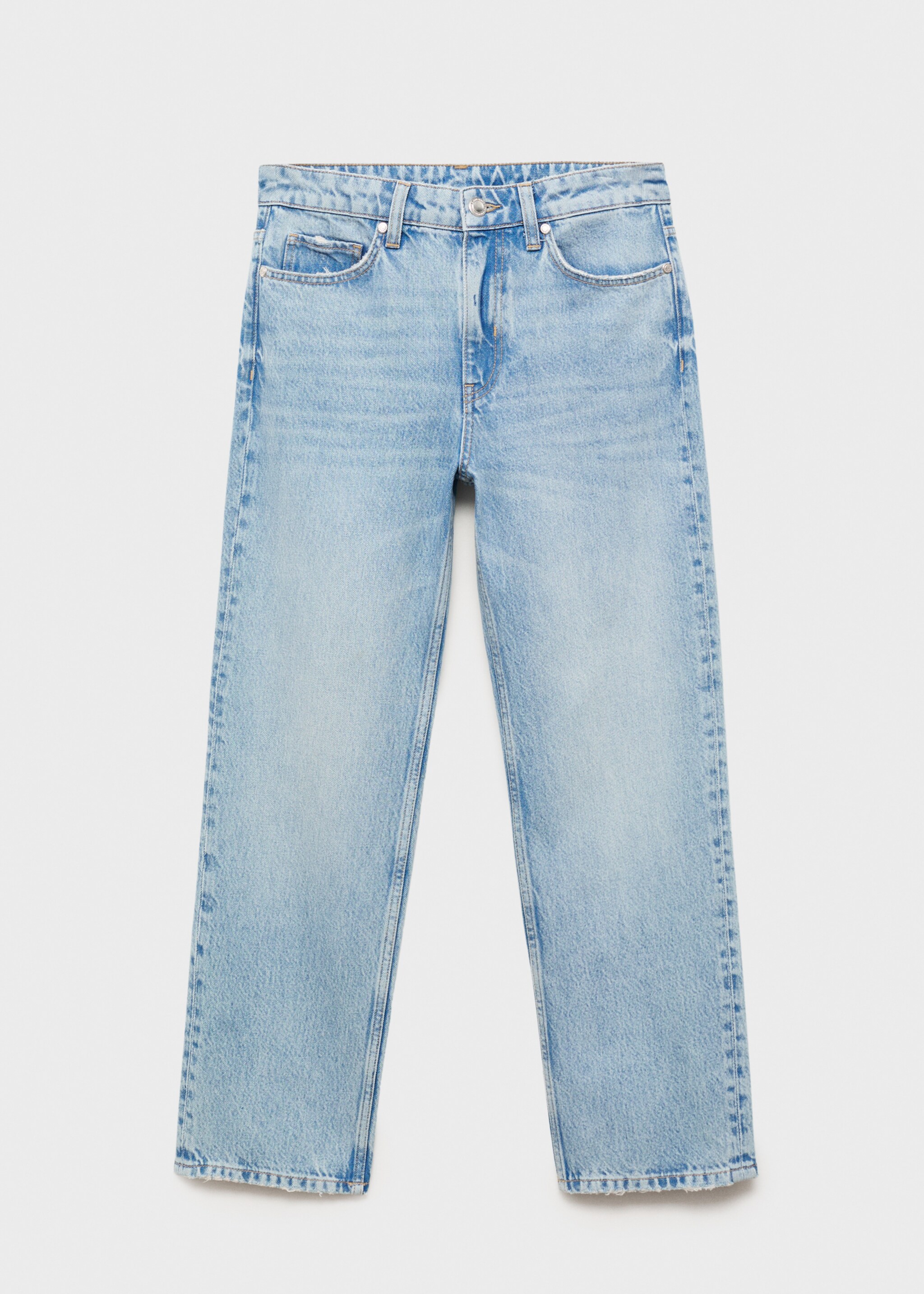 Mid-rise straight jeans - Article without model