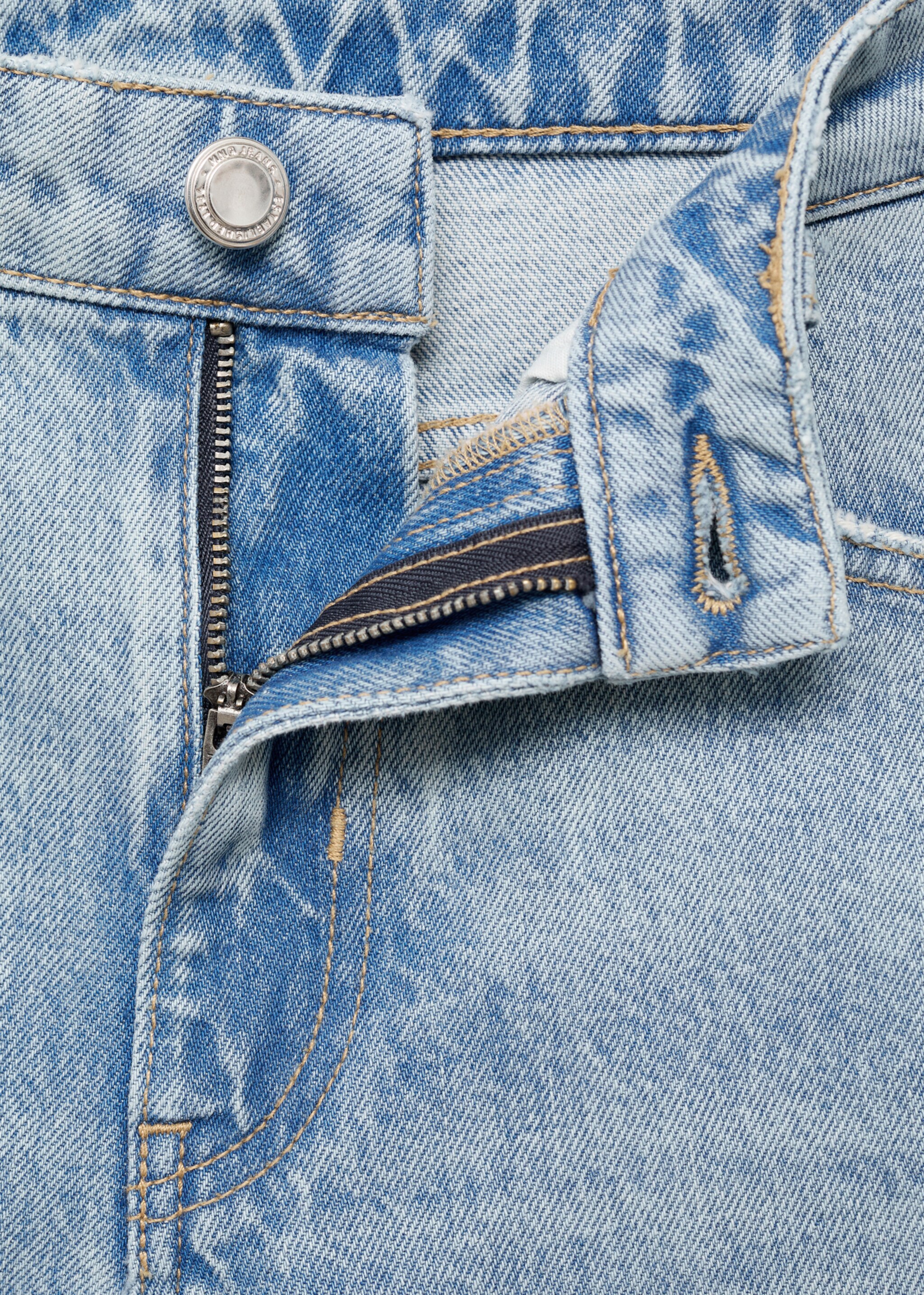 Mid-rise straight jeans - Details of the article 0