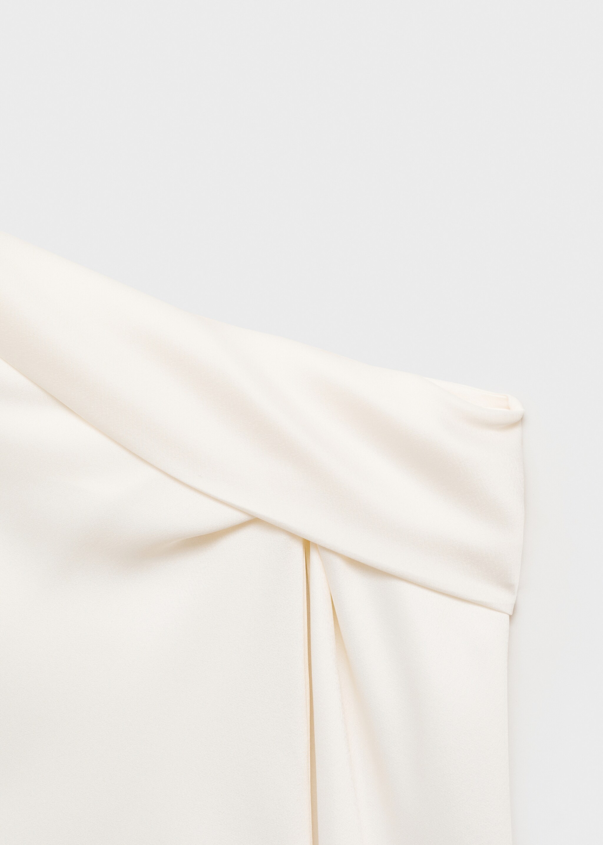 Blouse satin col bénitier - Détail de l'article 0
