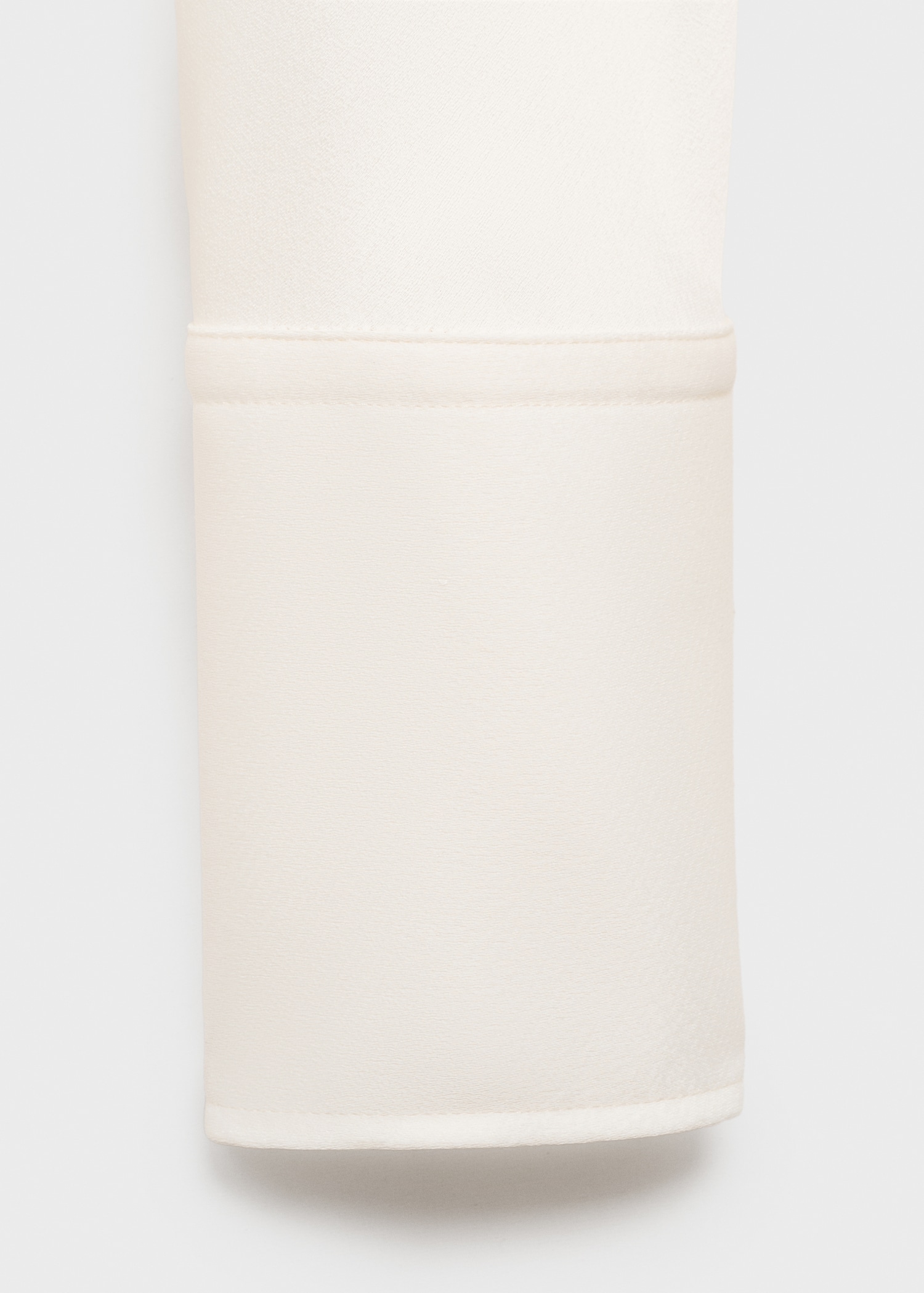 Satin blouse with draped neck - Details of the article 8