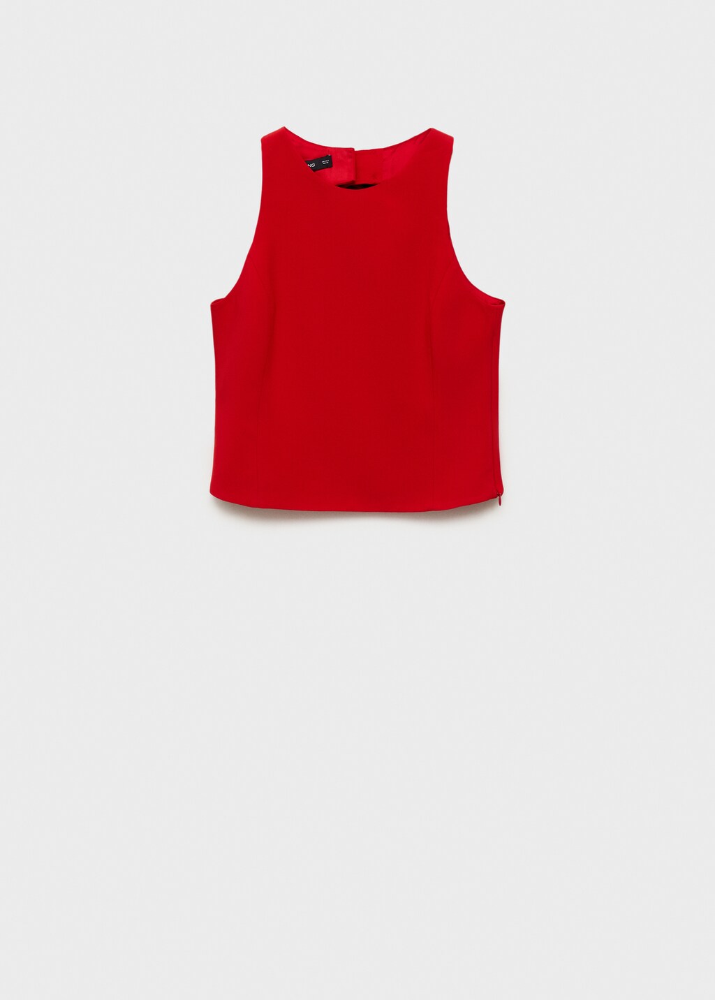 Crop top with bow on the back - image 4