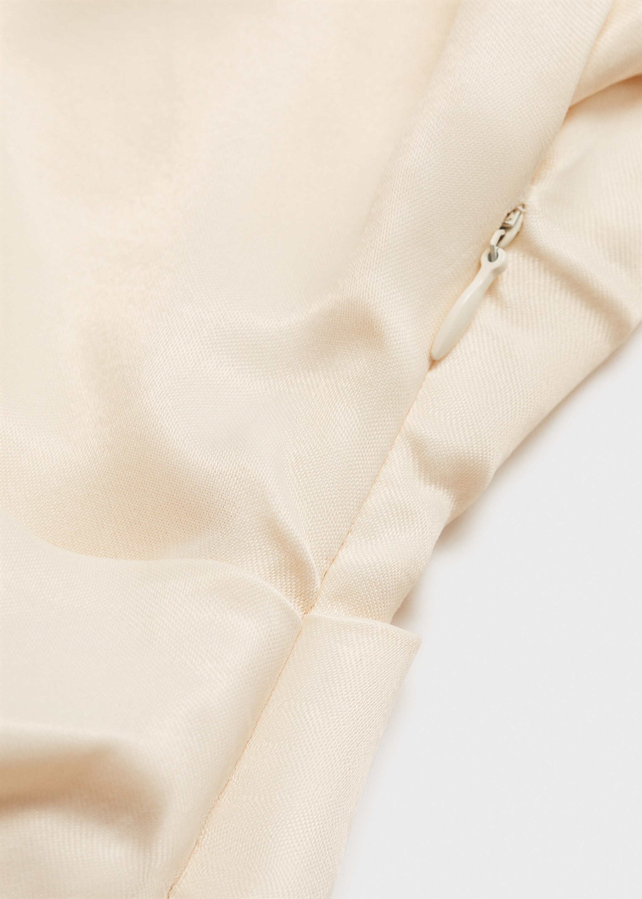 Draped asymmetrical midi-dress - Details of the article 0