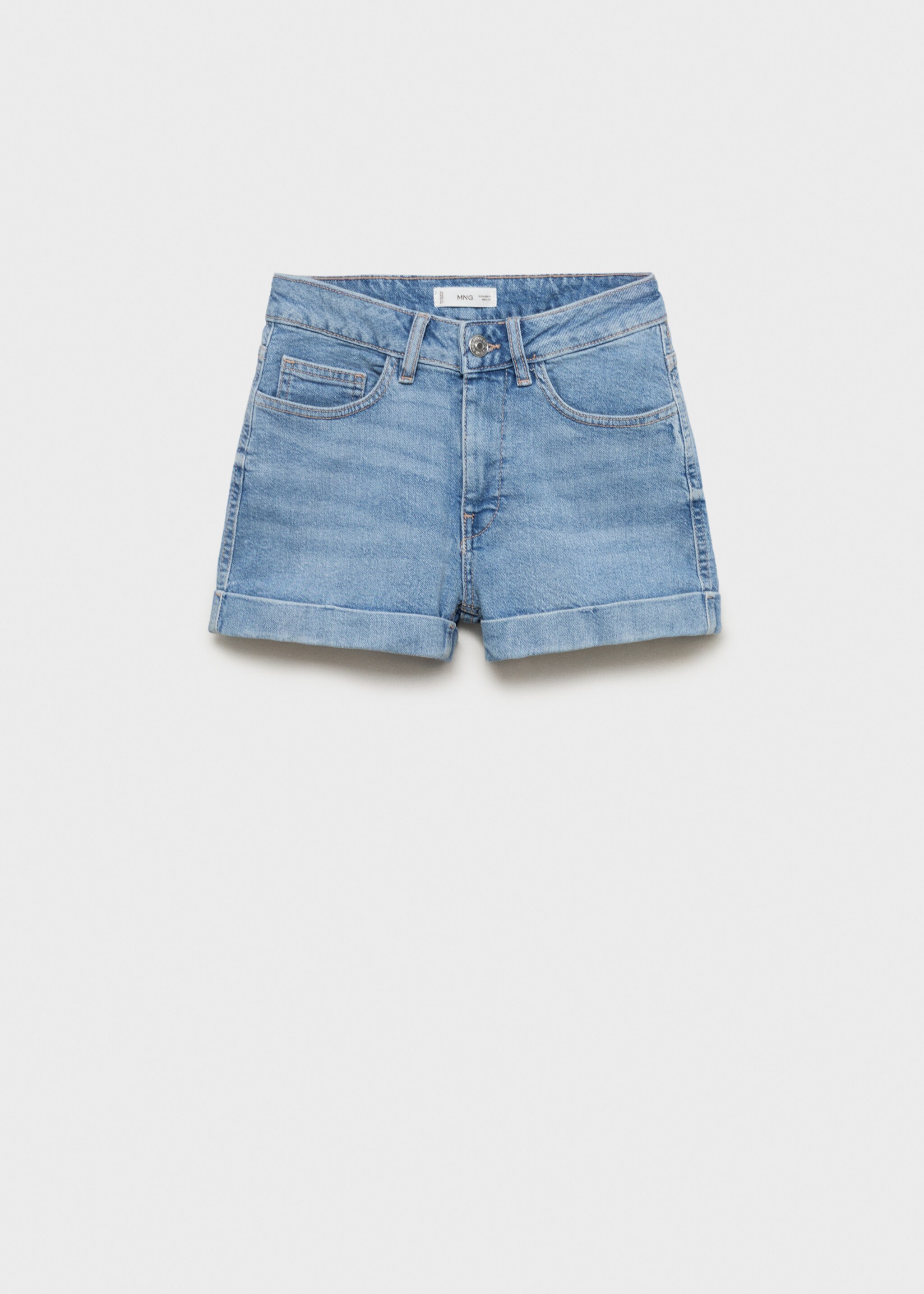 Short en jean à revers - Article sans modèle