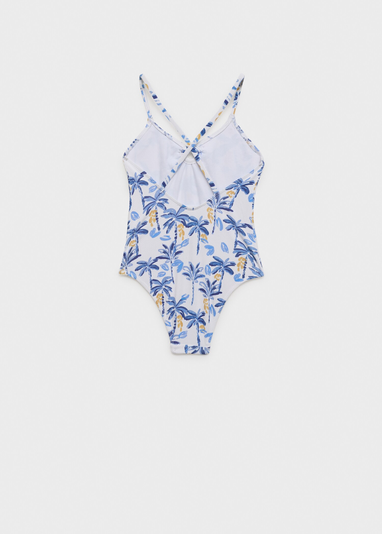 Maillot de bain imprimé tropical - Verso de l’article
