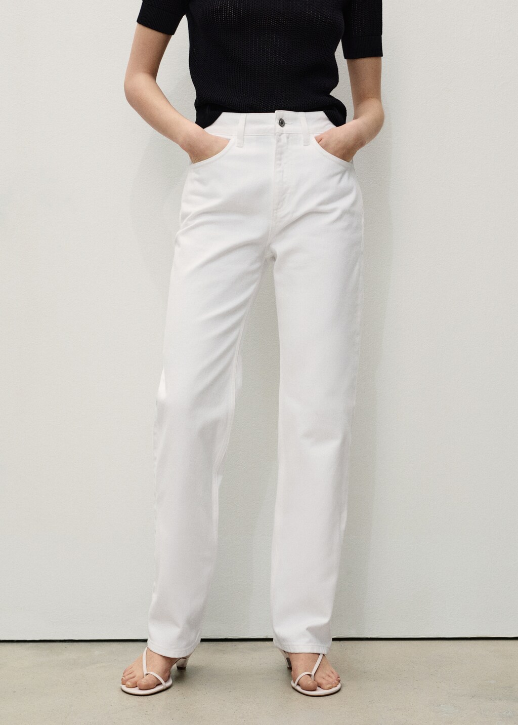 Matilda medium-rise straight-fit jeans