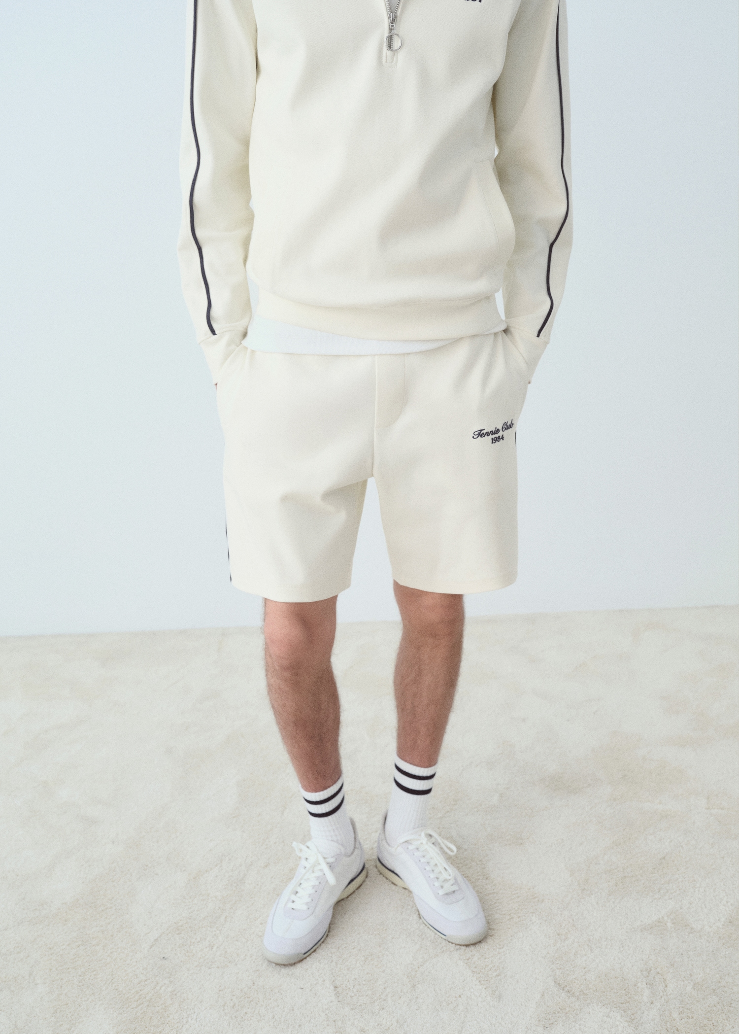 Bermudas Algodon Pantalones Cortos Hombre Mango Bermudas Slim Fit