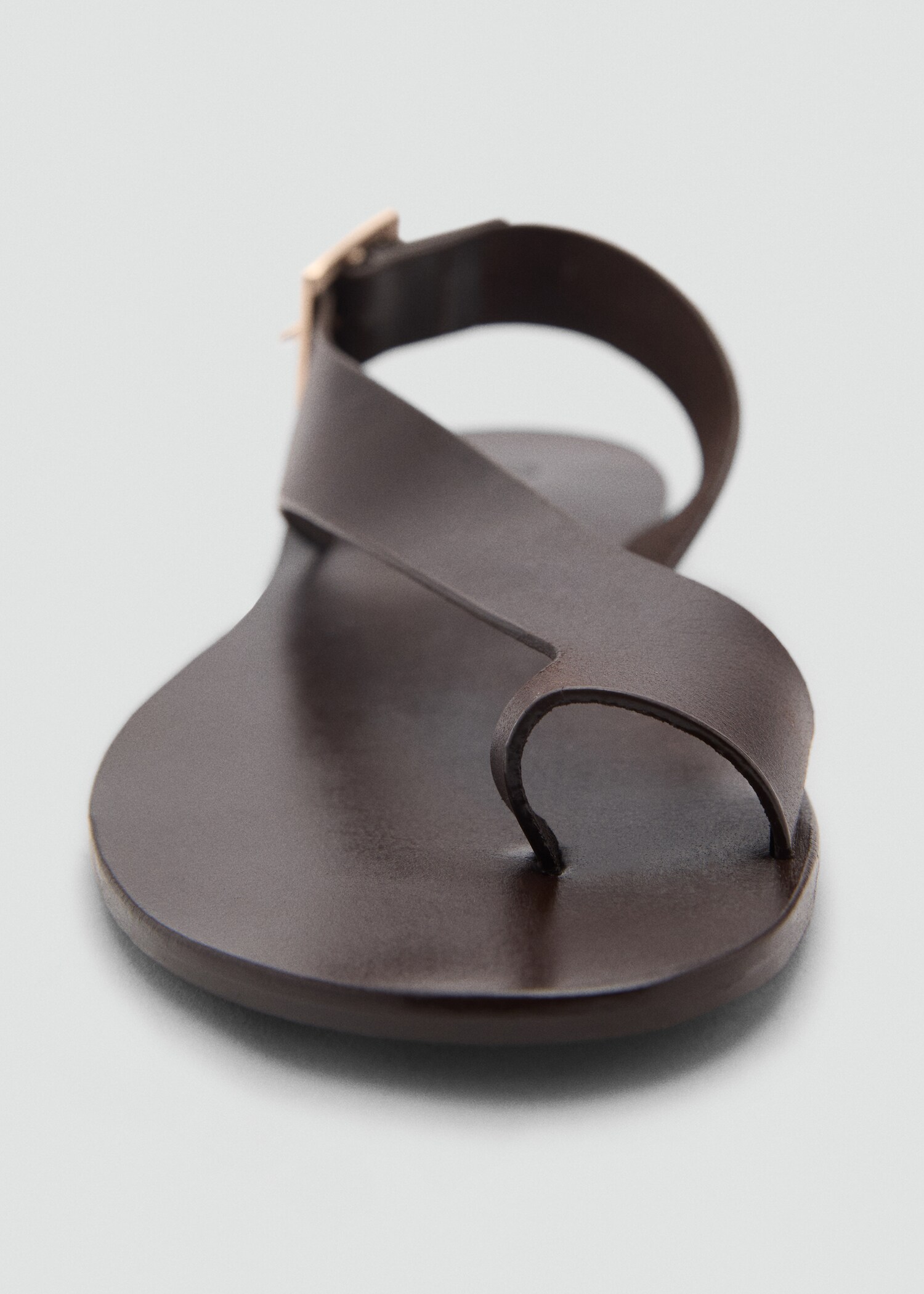 Sandales cuir lanière croisée - Détail de l'article 2