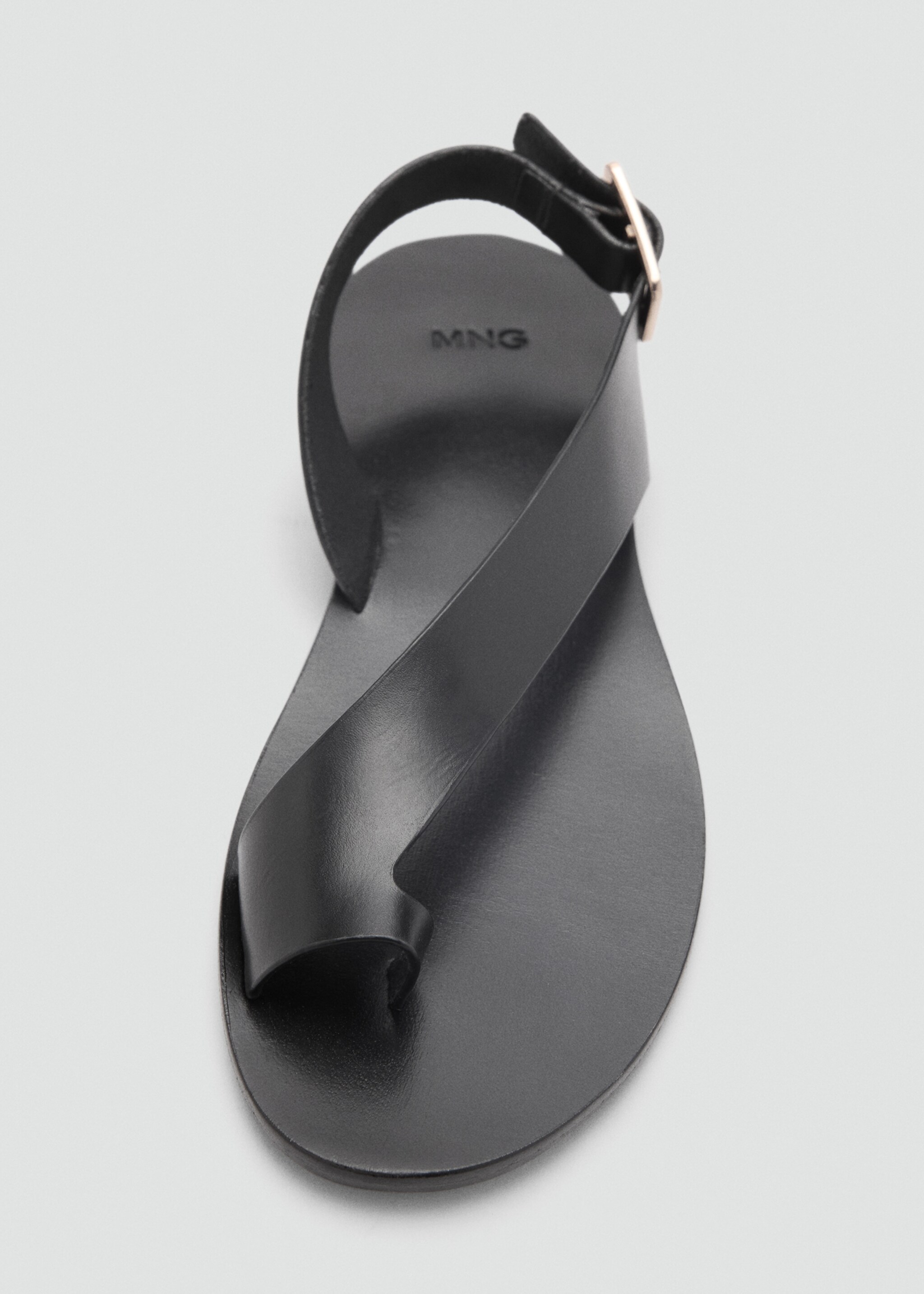 Sandales cuir lanière croisée - Détail de l'article 1
