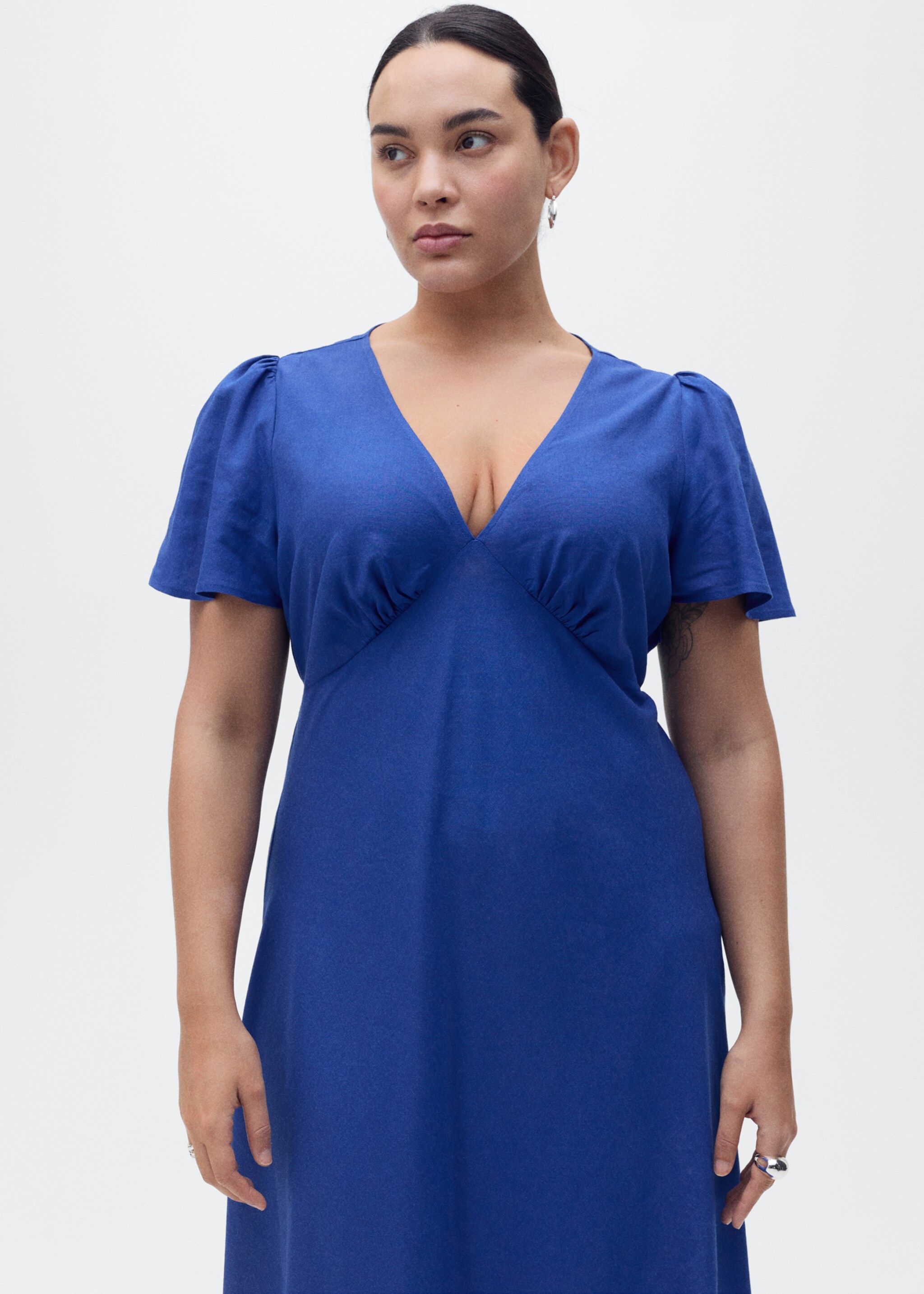 Vestido lino flores - Detalle del artículo 5