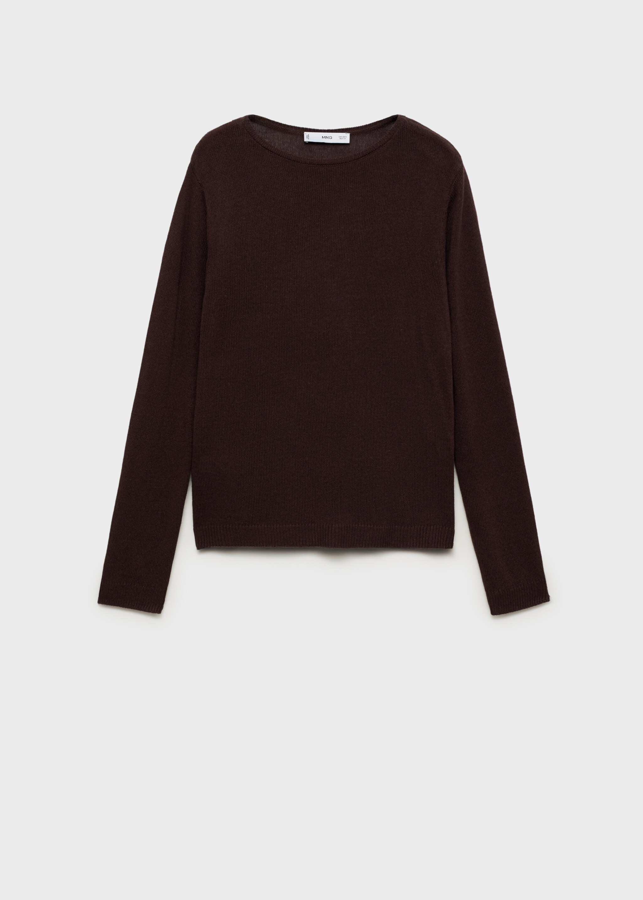 Pull col bateau lin mélangé - Article sans modèle