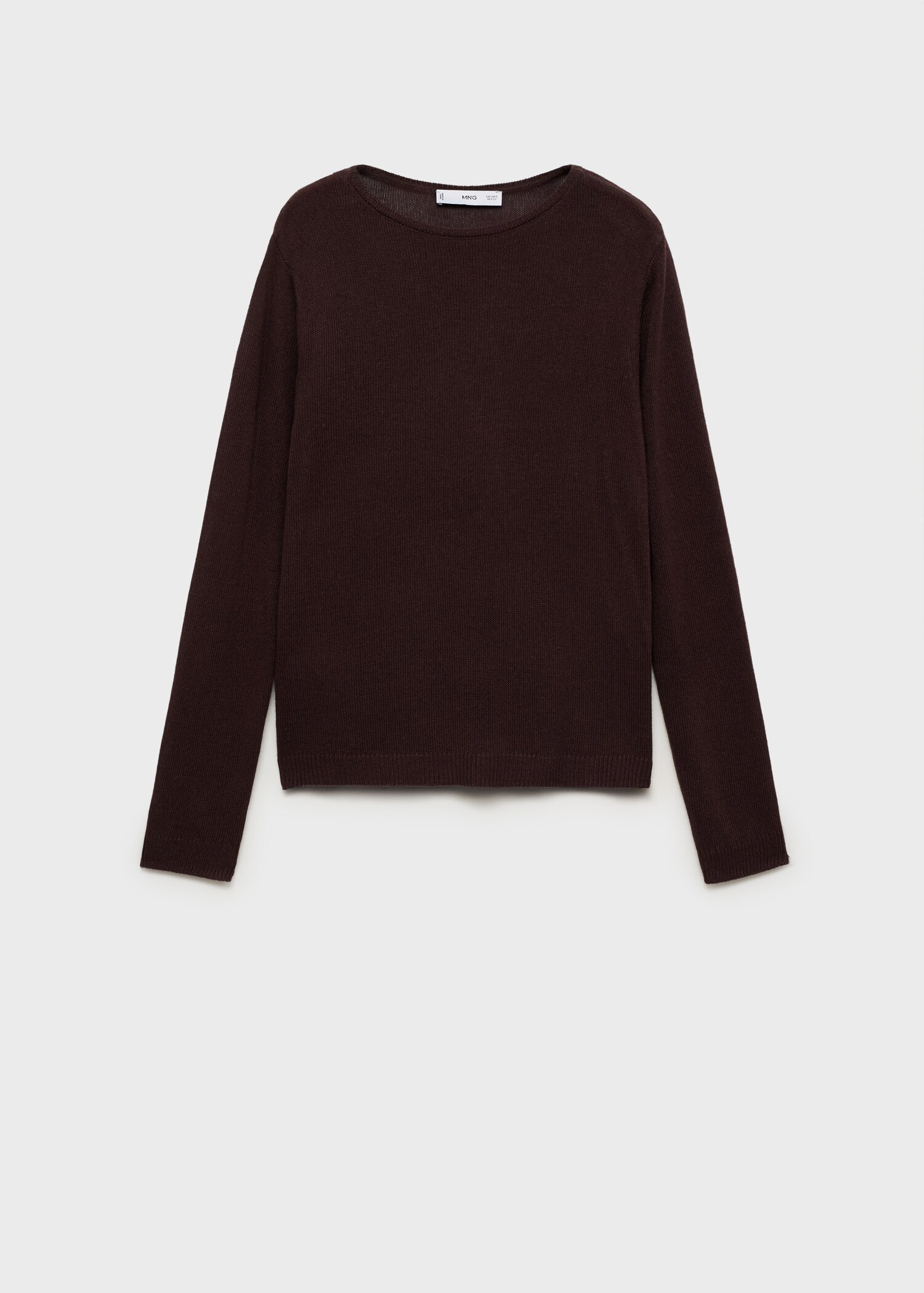 Pull col bateau lin mélangé - Article sans modèle