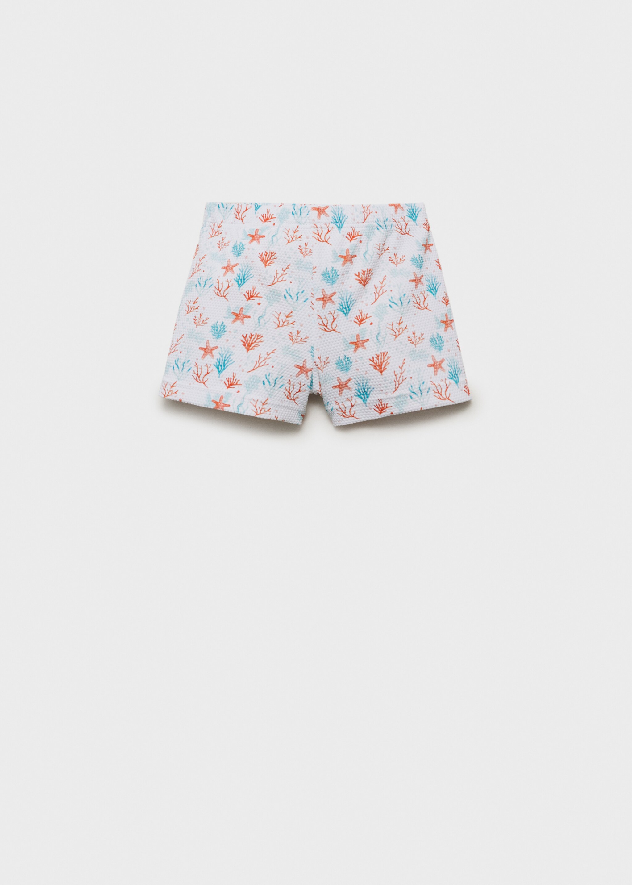 Maillot de bain imprimé texturé - Verso de l’article